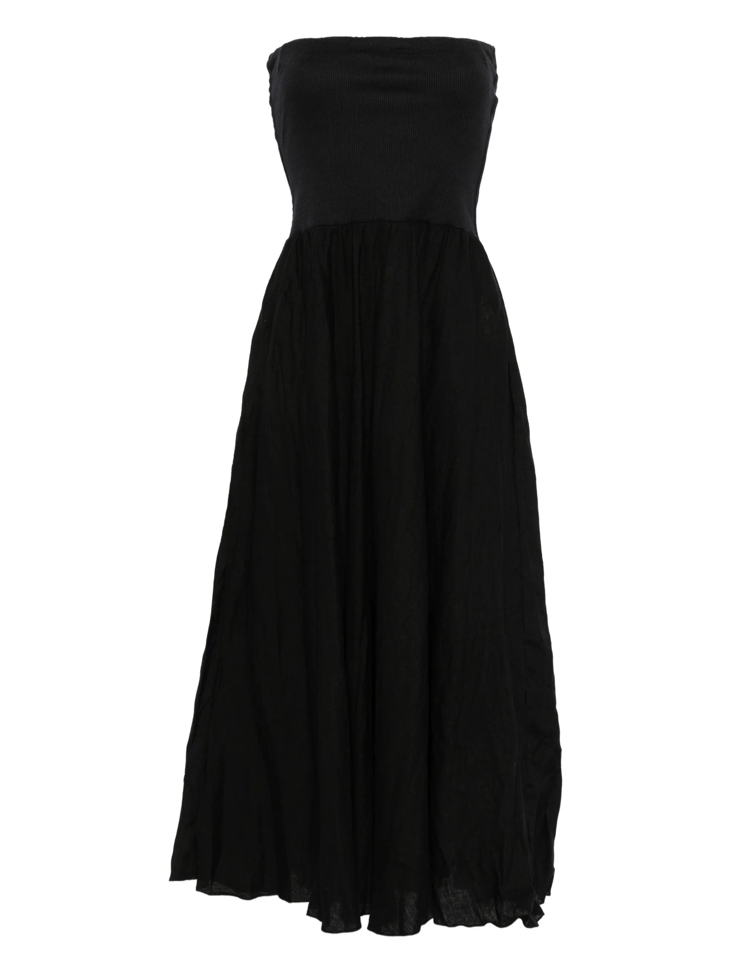 panelled maxi skirt