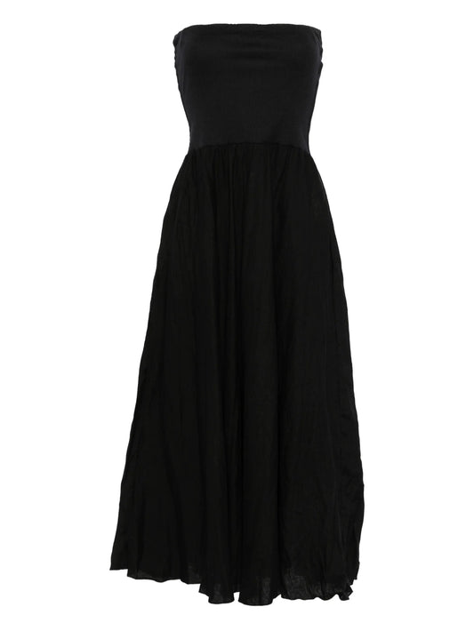 panelled maxi skirt