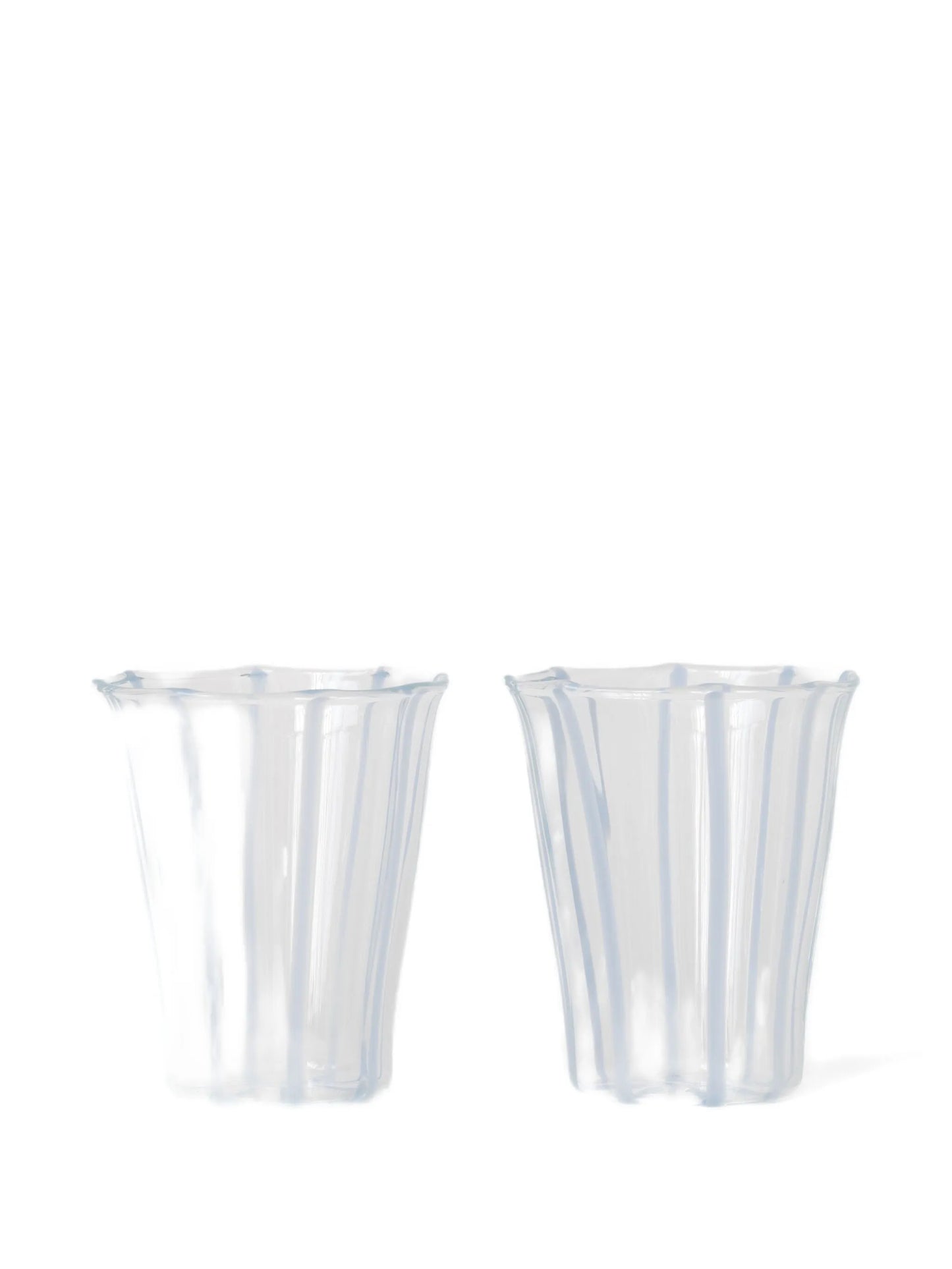 ribbed glass tumbler (set of two)
