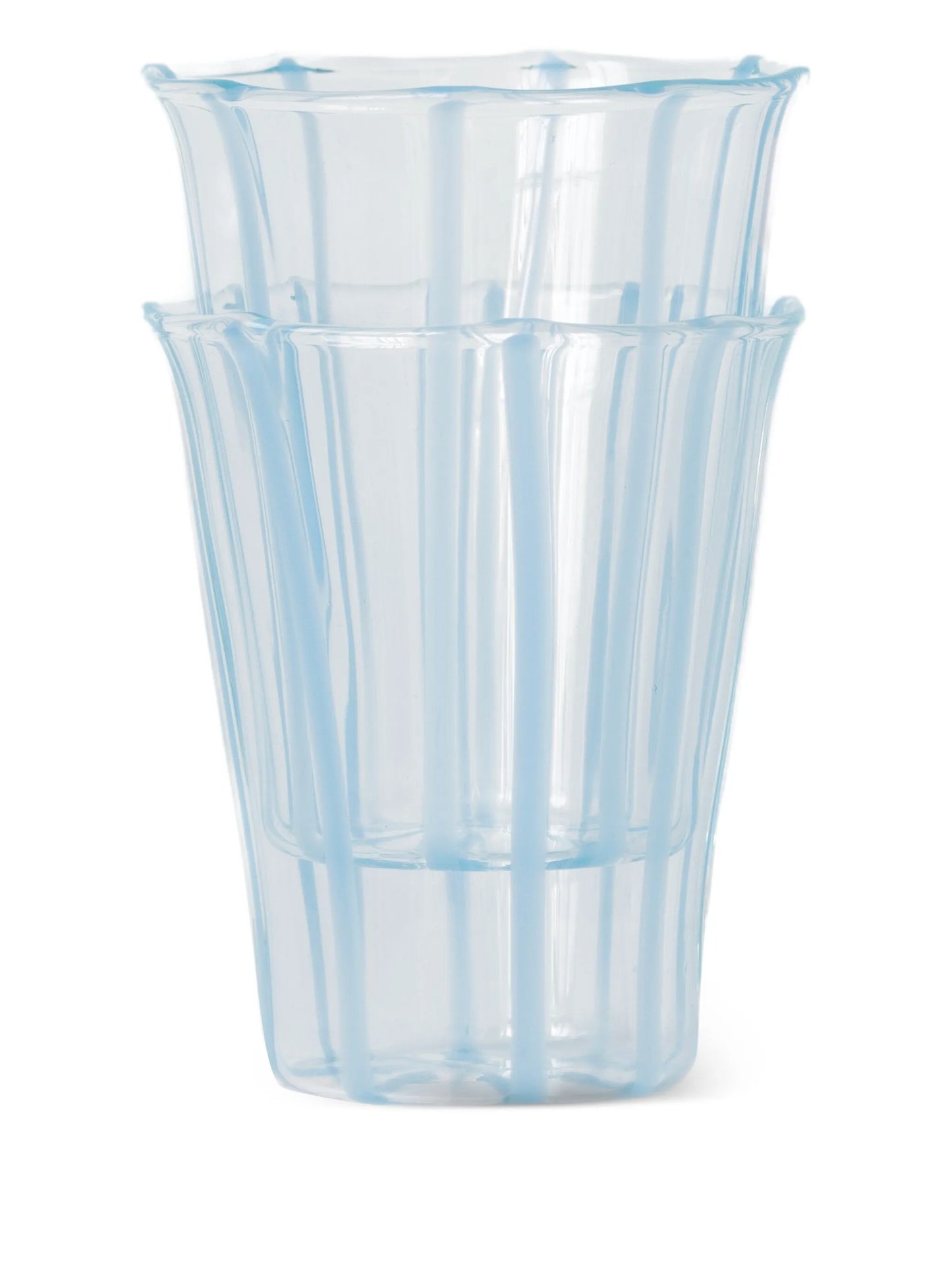 ribbed glass tumbler (set of two)