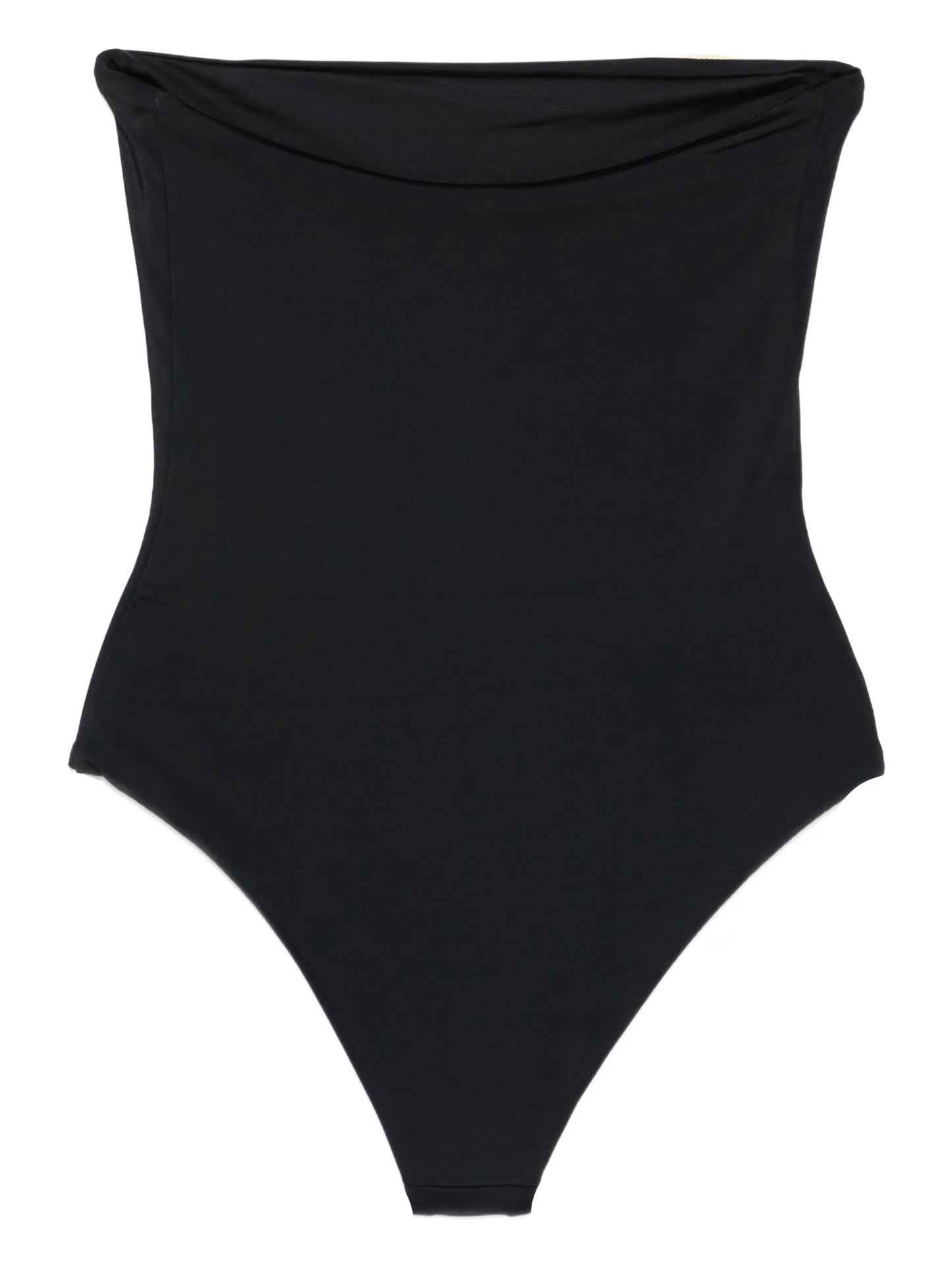 string-appliqué swimsuit