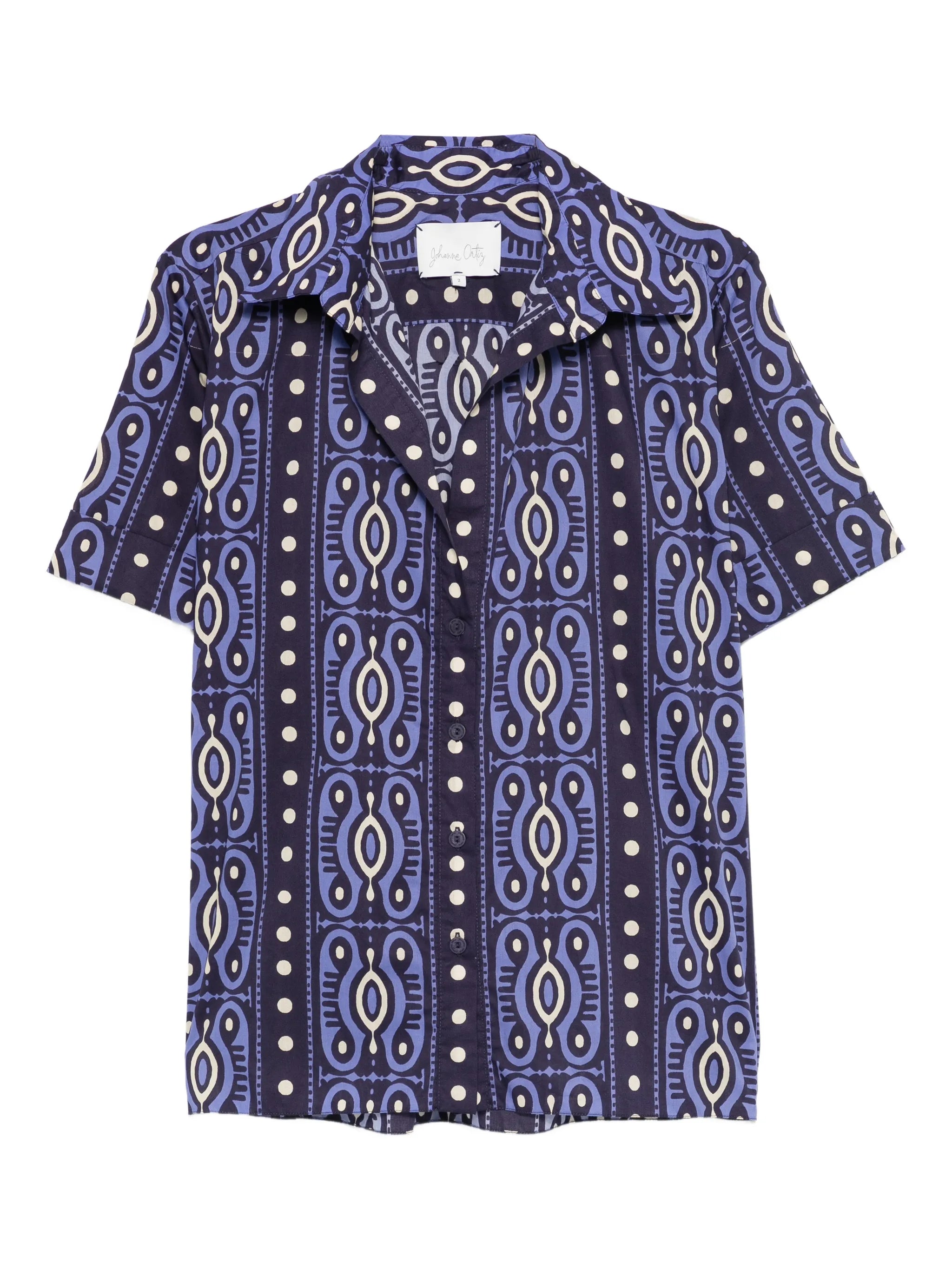 Salty Promises buttoned-patterned shirt