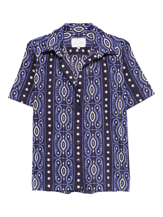 Salty Promises buttoned-patterned shirt