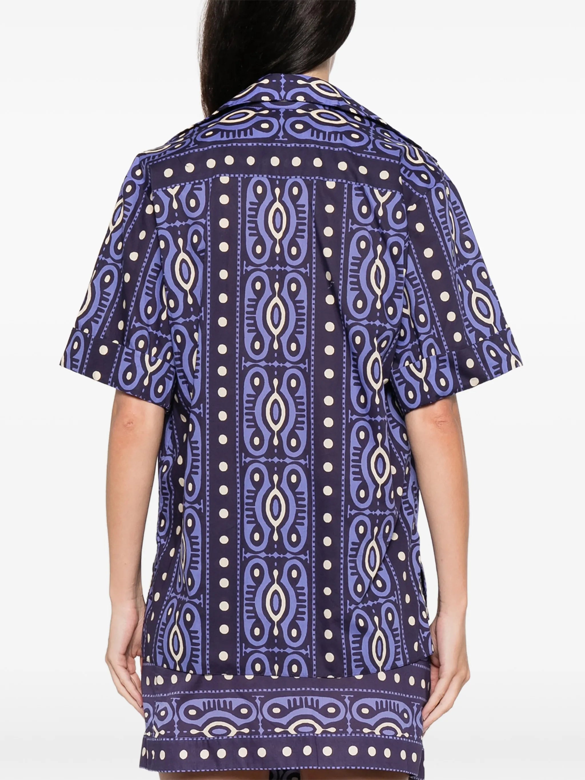 Salty Promises buttoned-patterned shirt