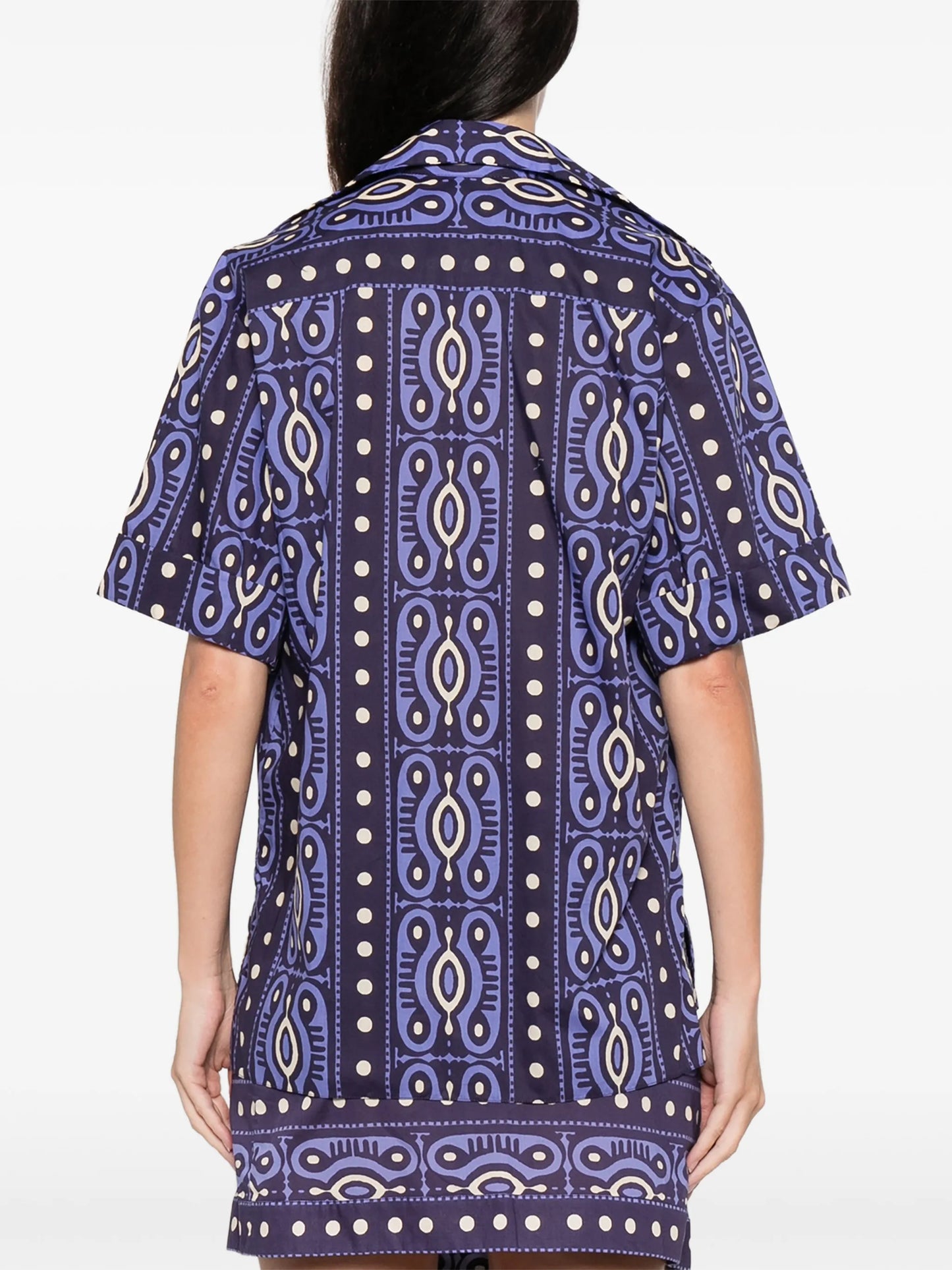 Salty Promises buttoned-patterned shirt