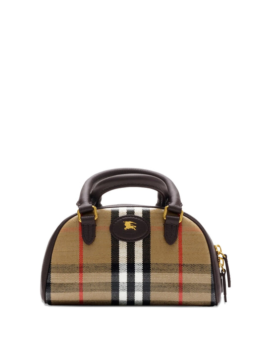 Highlands checked tote bag