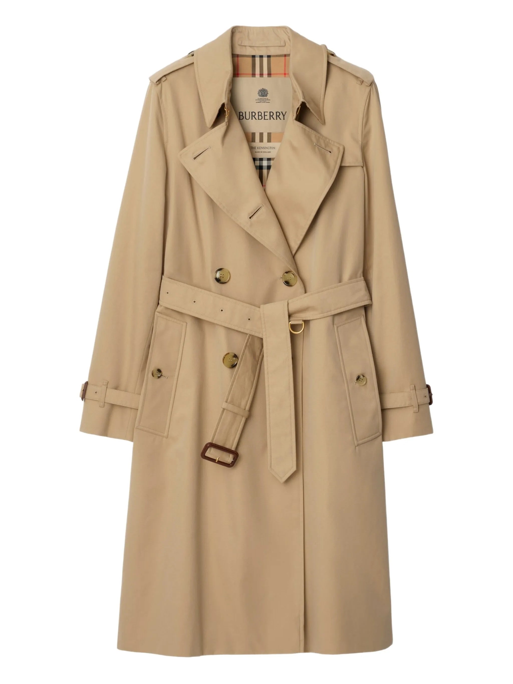 Kensington double-breasted trench coat