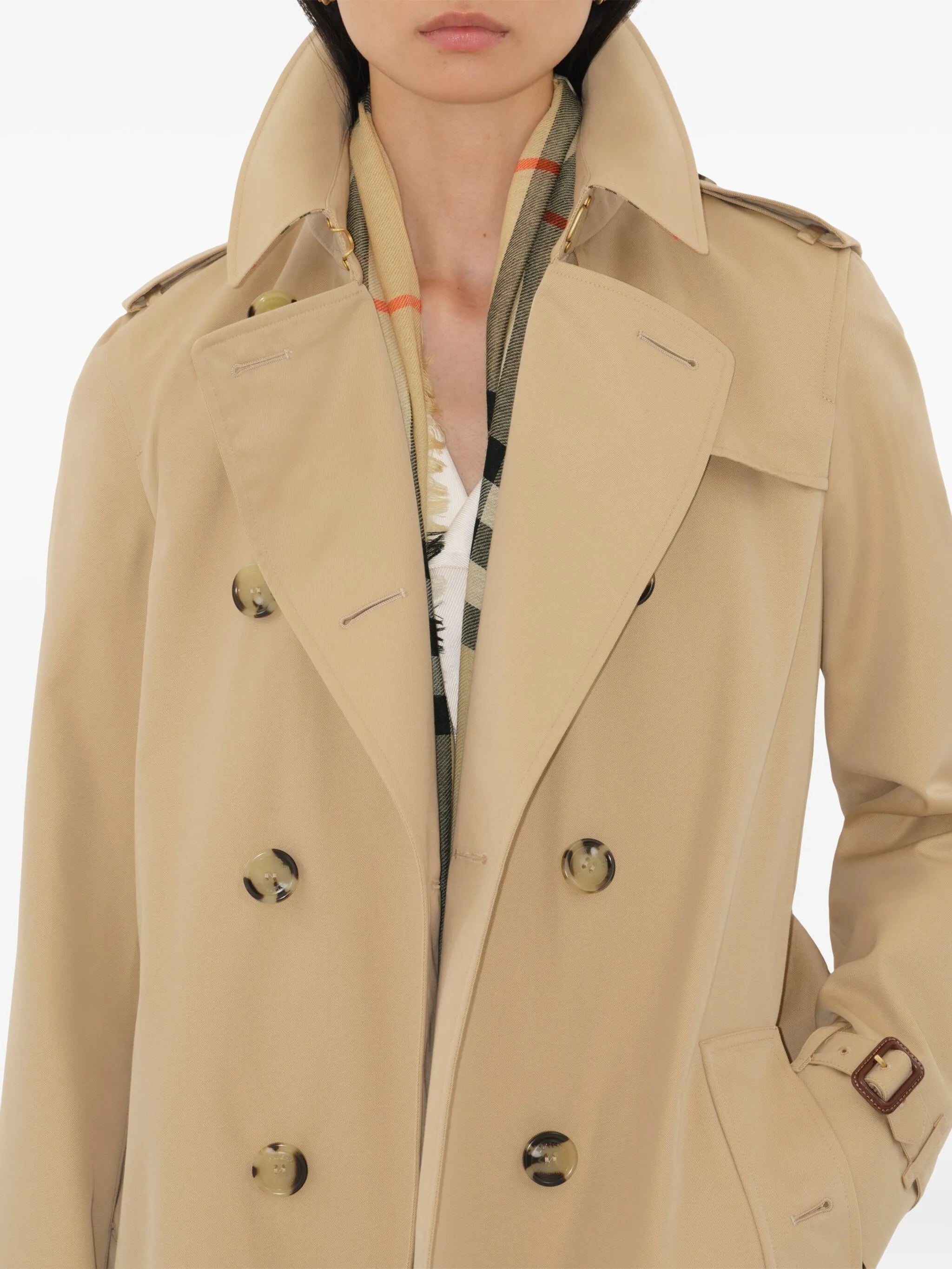 Kensington double-breasted trench coat