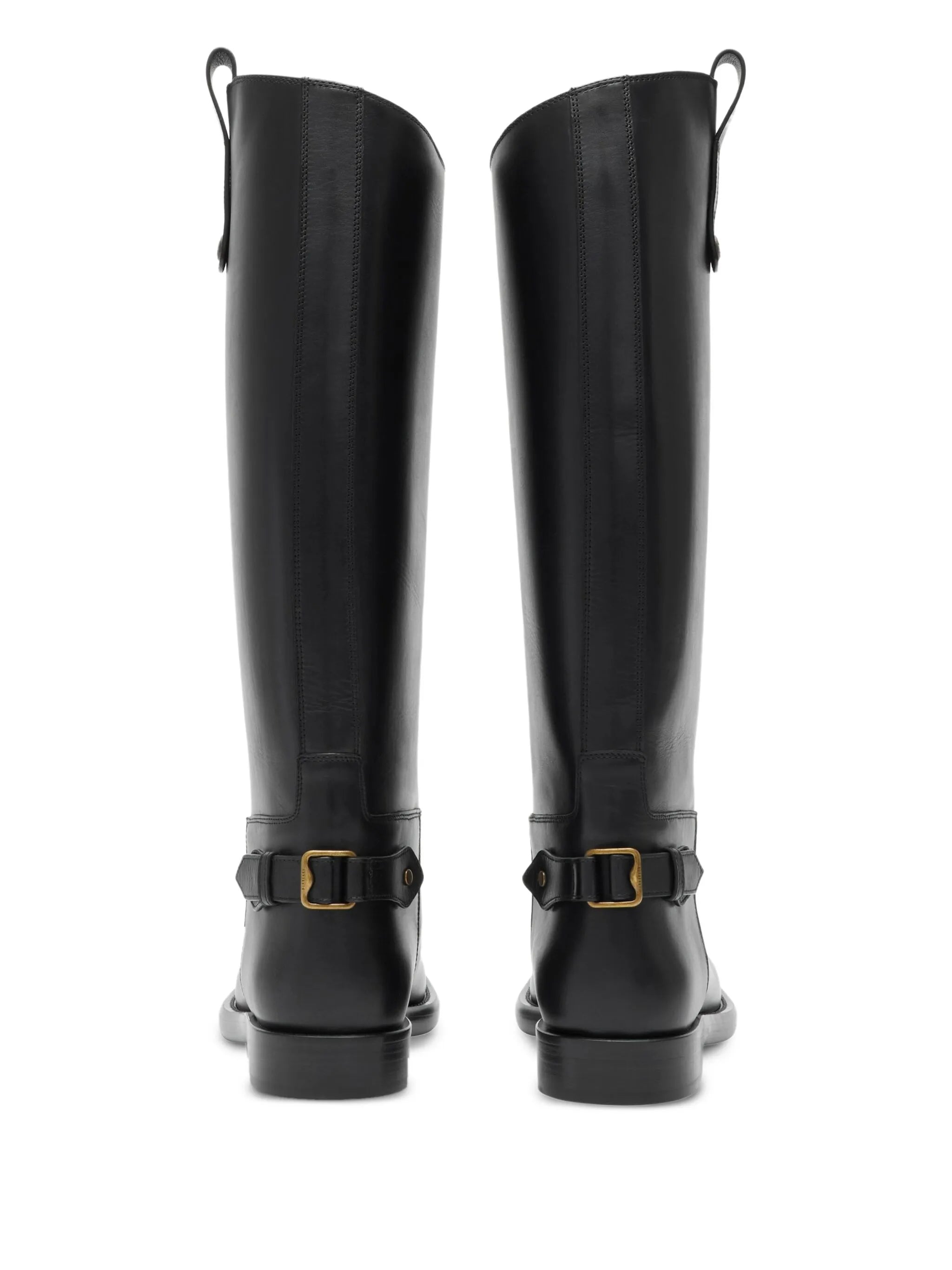 Cavalier calf-leather knee-high boots