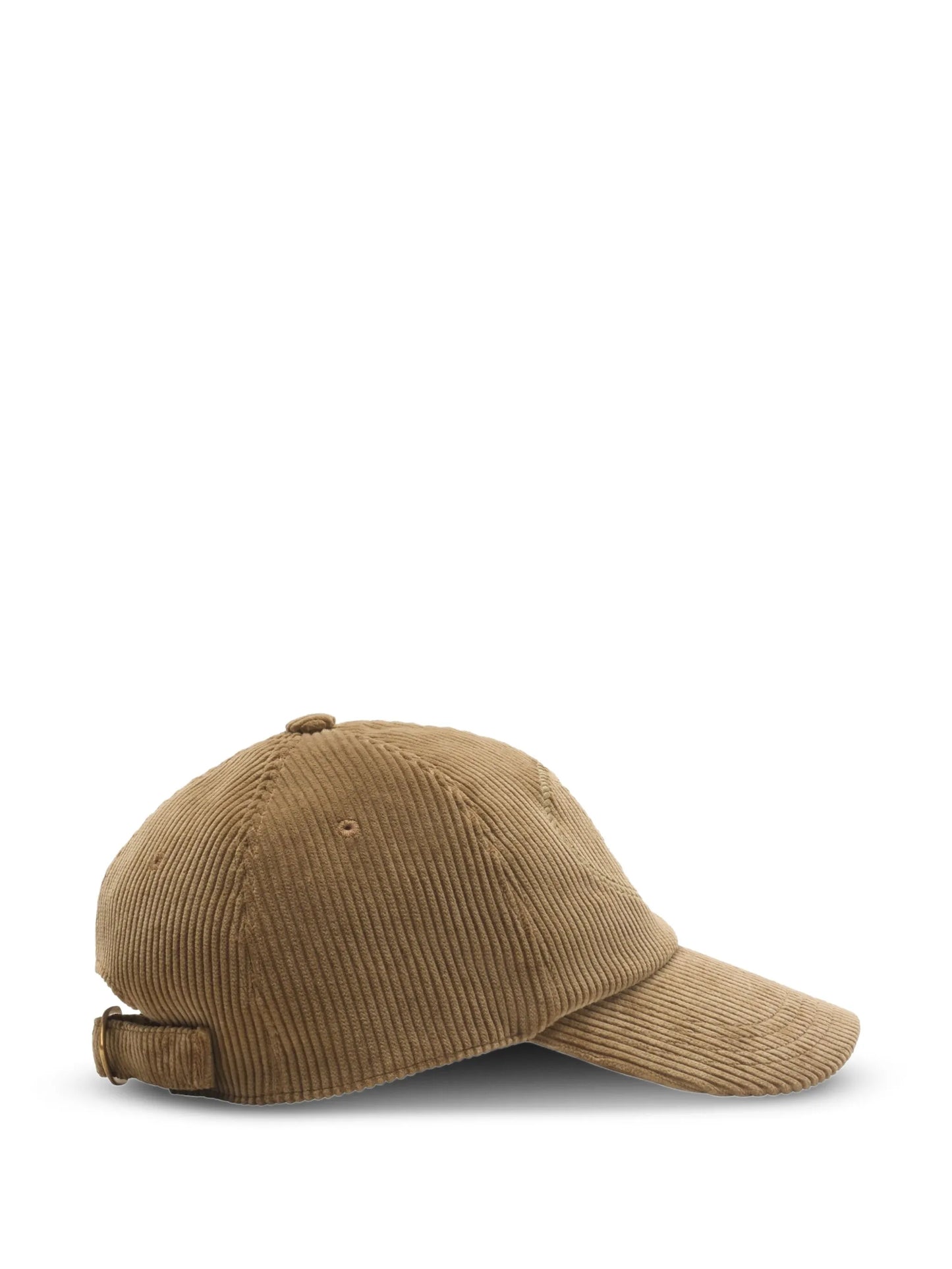 Knight-stamp corduroy baseball cap