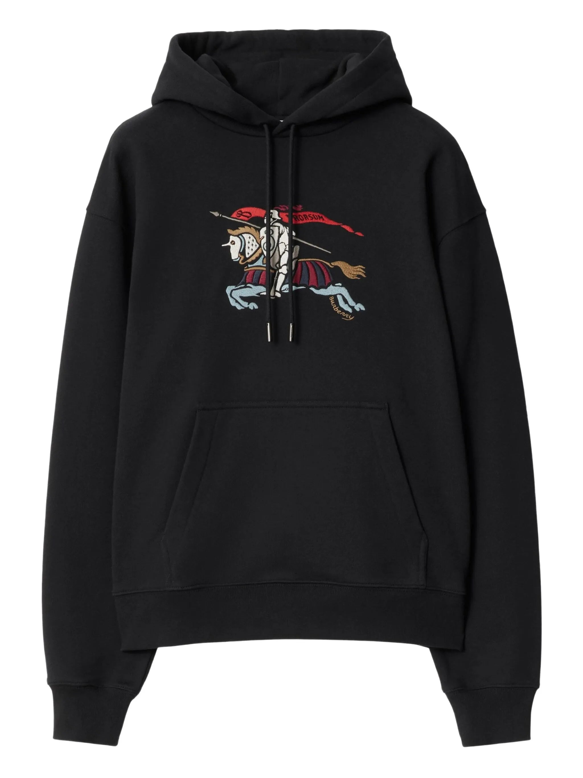 Equestrian Knight-embroidered hoodie