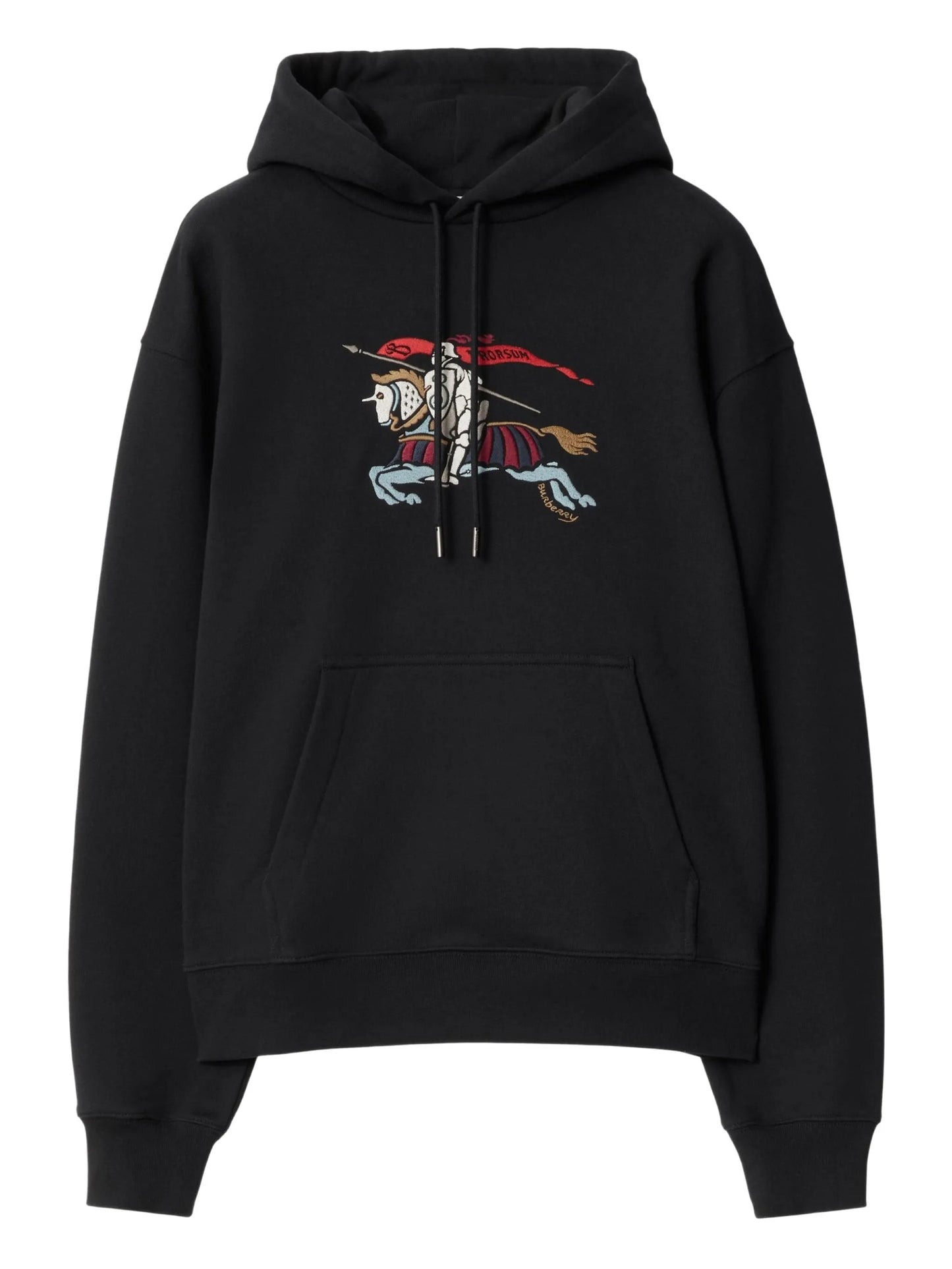 Equestrian Knight-embroidered hoodie