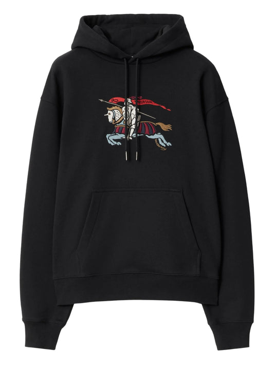 Equestrian Knight-embroidered hoodie