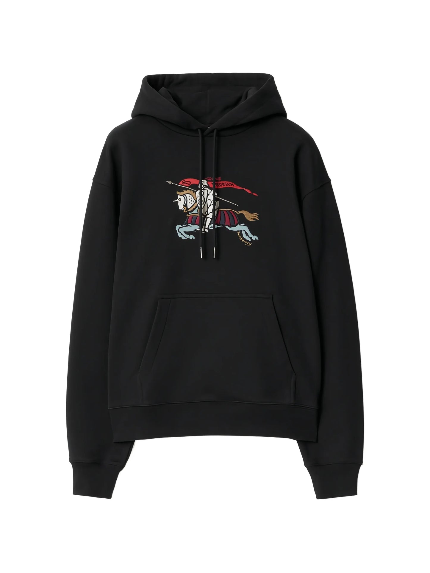 Equestrian Knight-embroidered hoodie