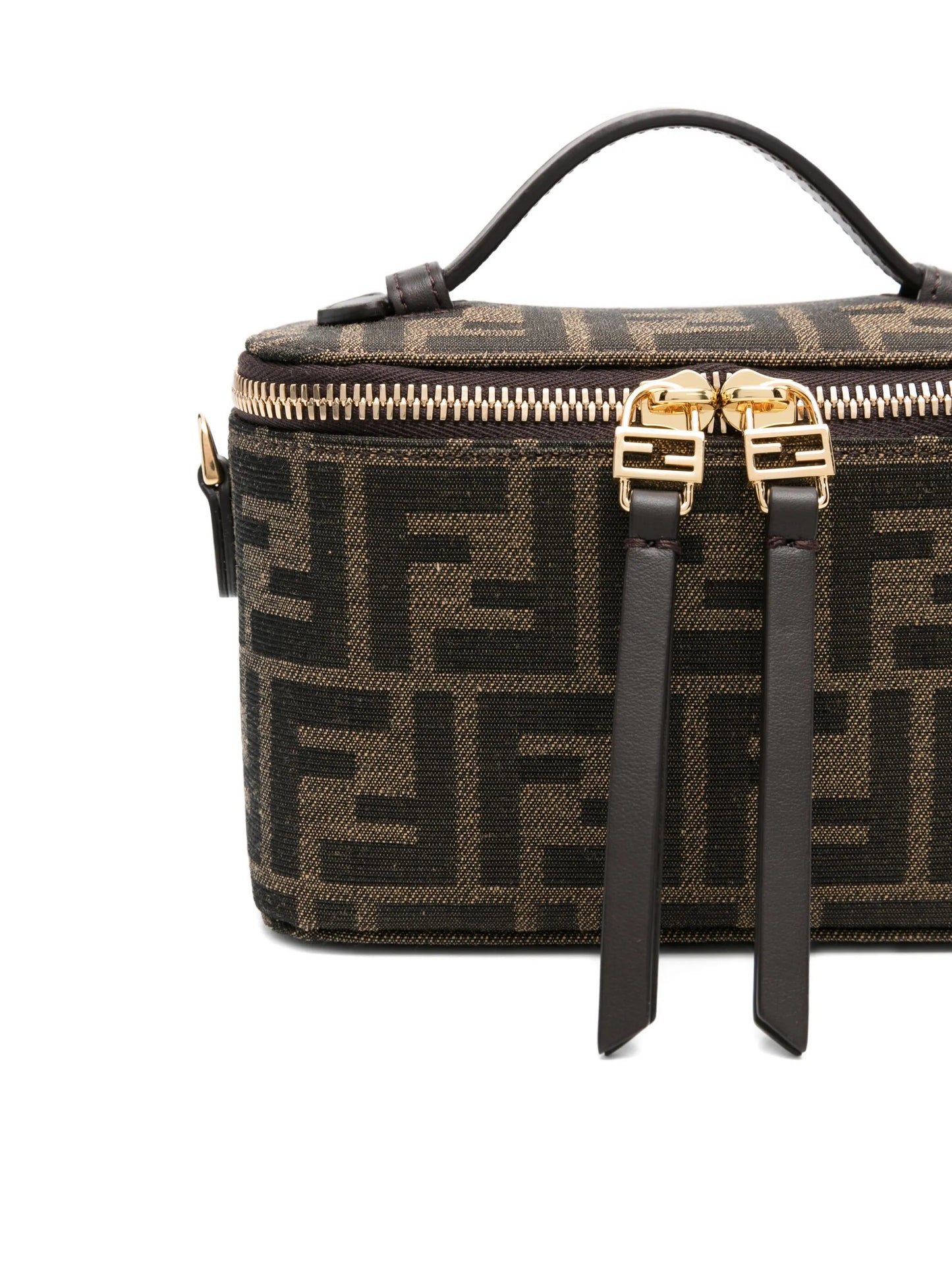 Vanity FF-pattern top-handle mini bag