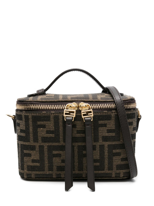 Vanity FF-pattern top-handle mini bag