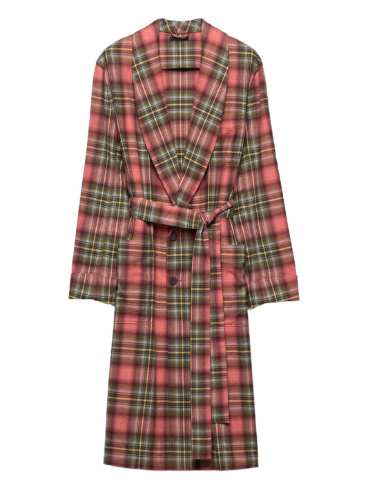 cotton single-breasted coat