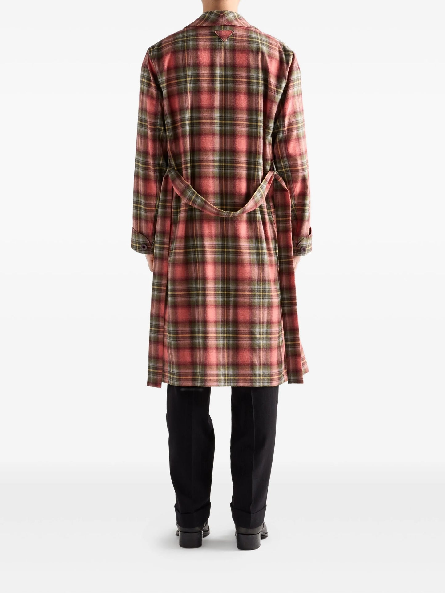 cotton single-breasted coat