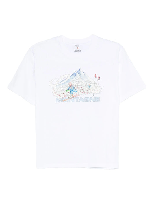 graphic-print T-shirt