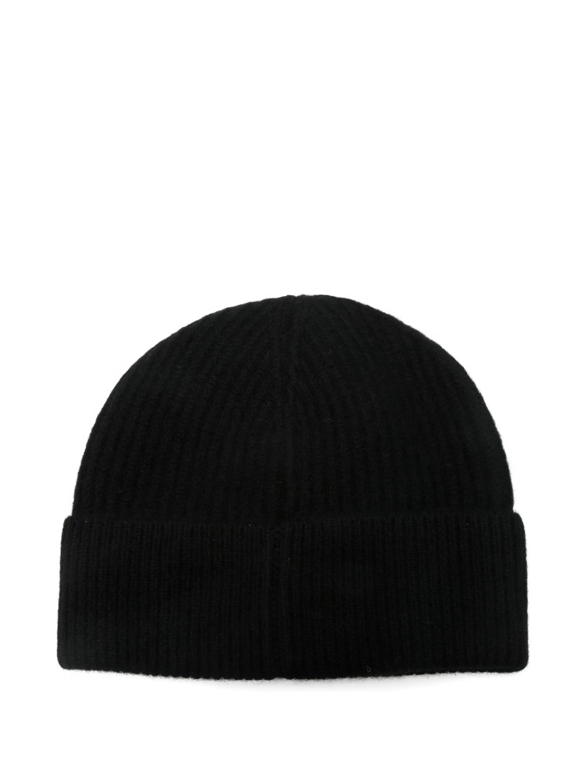 ribbed logo beanie