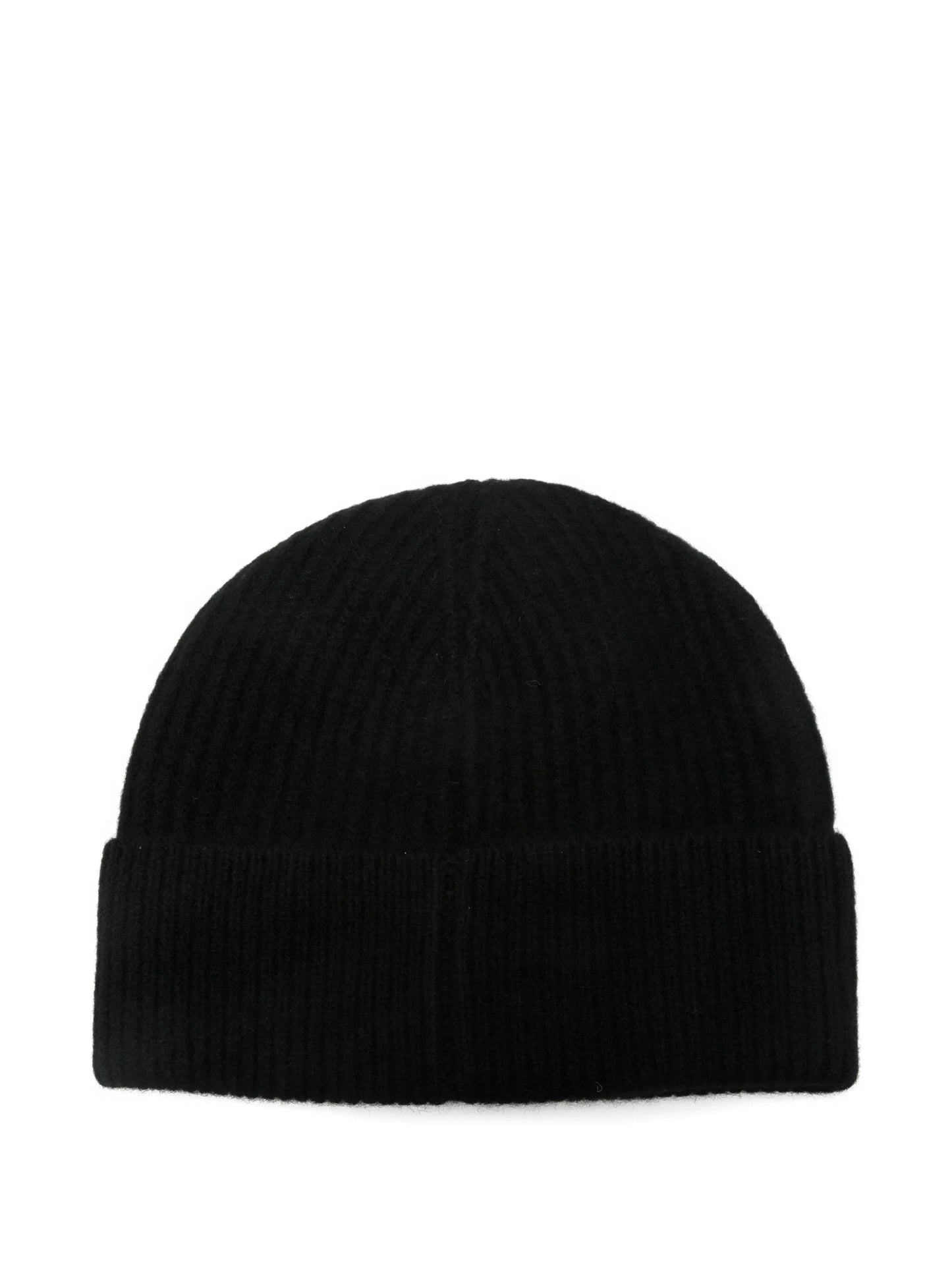 ribbed logo beanie