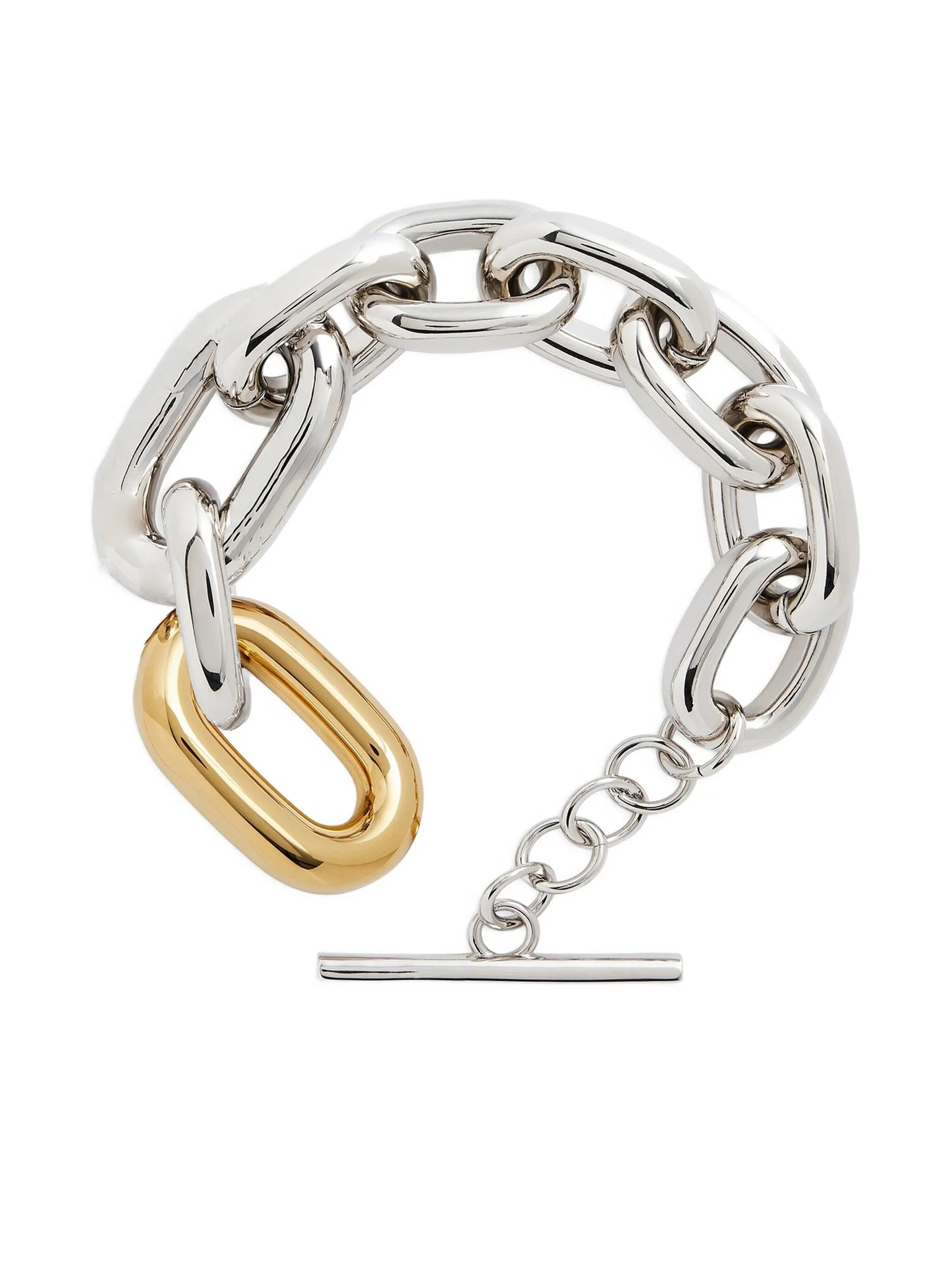 chain-link oval-link bracelet