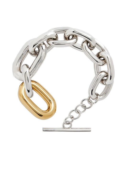 chain-link oval-link bracelet