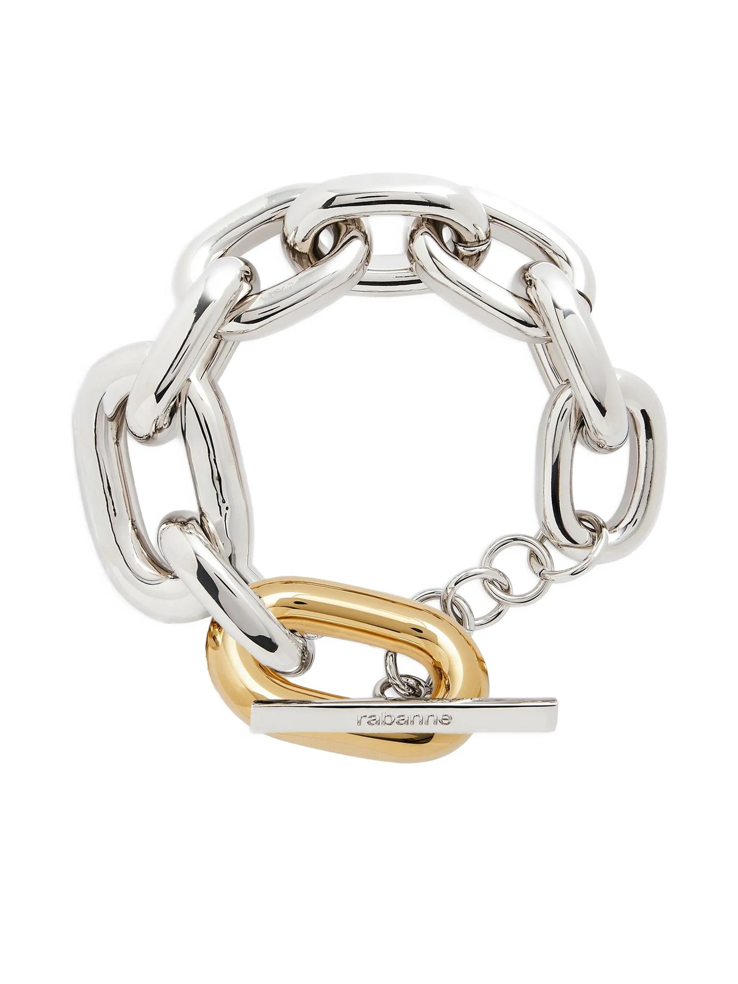 chain-link oval-link bracelet