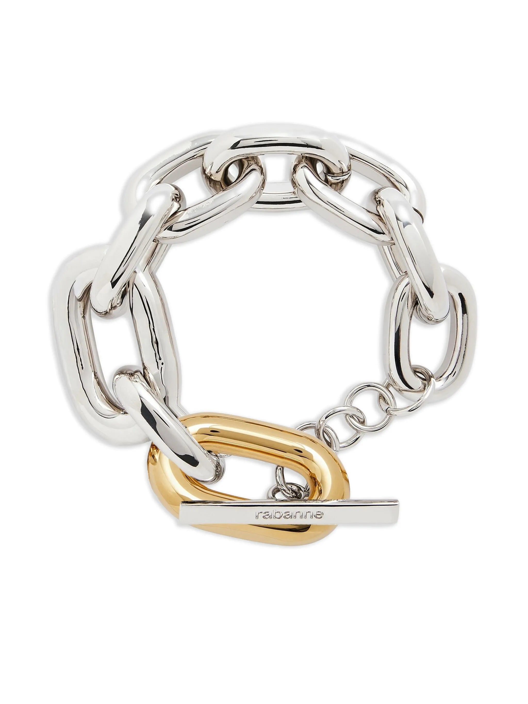 chain-link oval-link bracelet