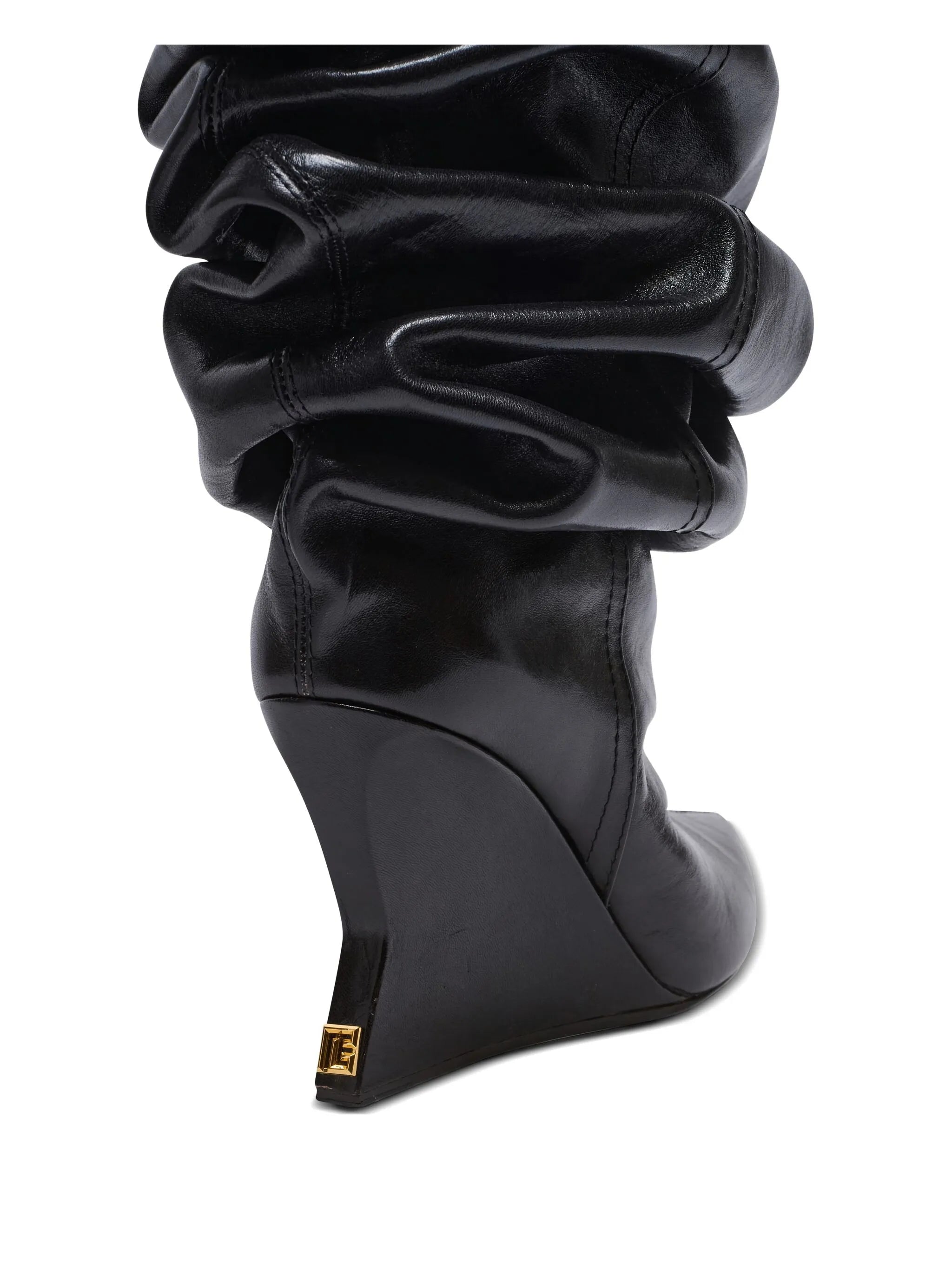 wedge over-the-knee boots