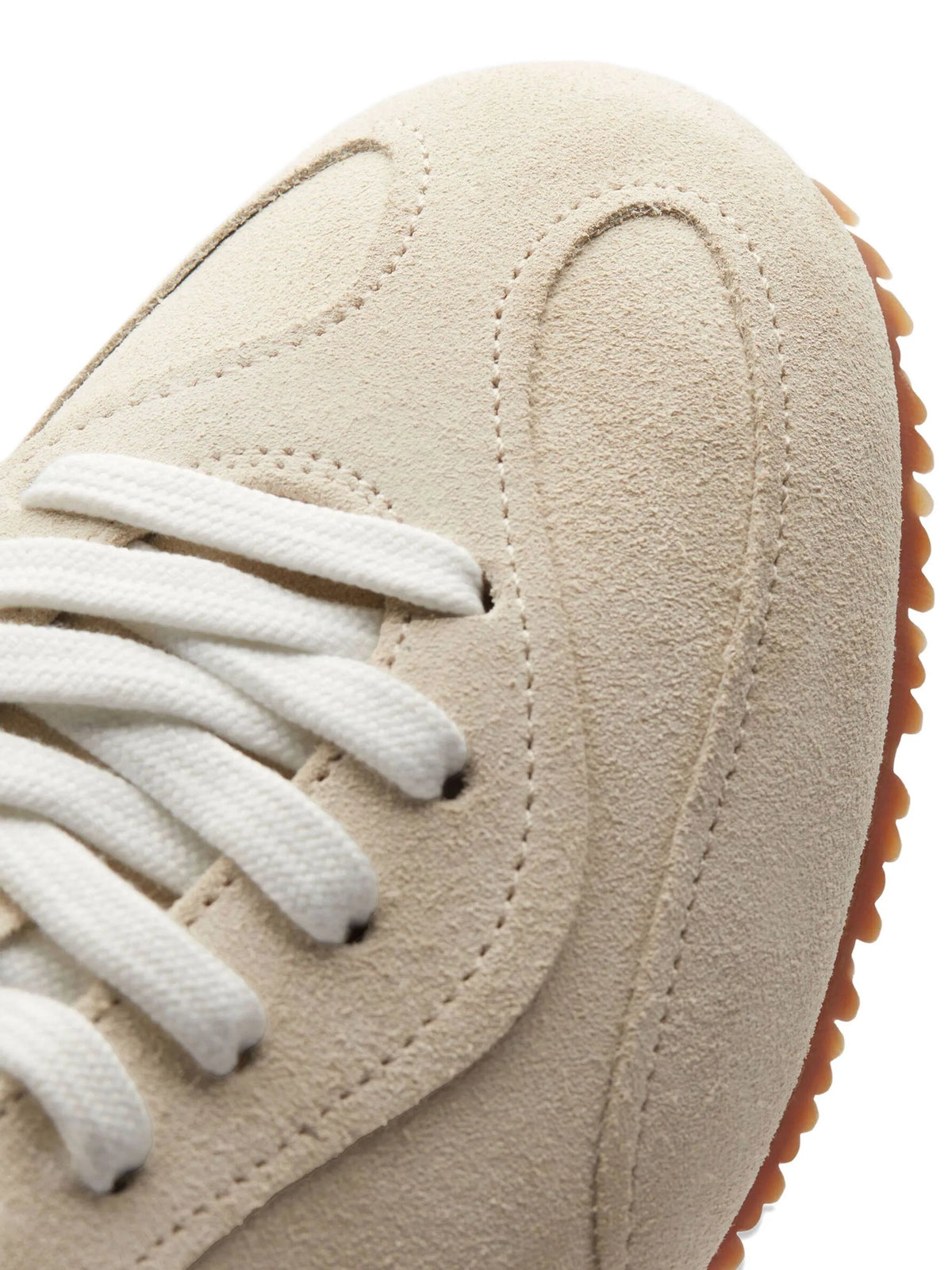 suede lace-up sneakers