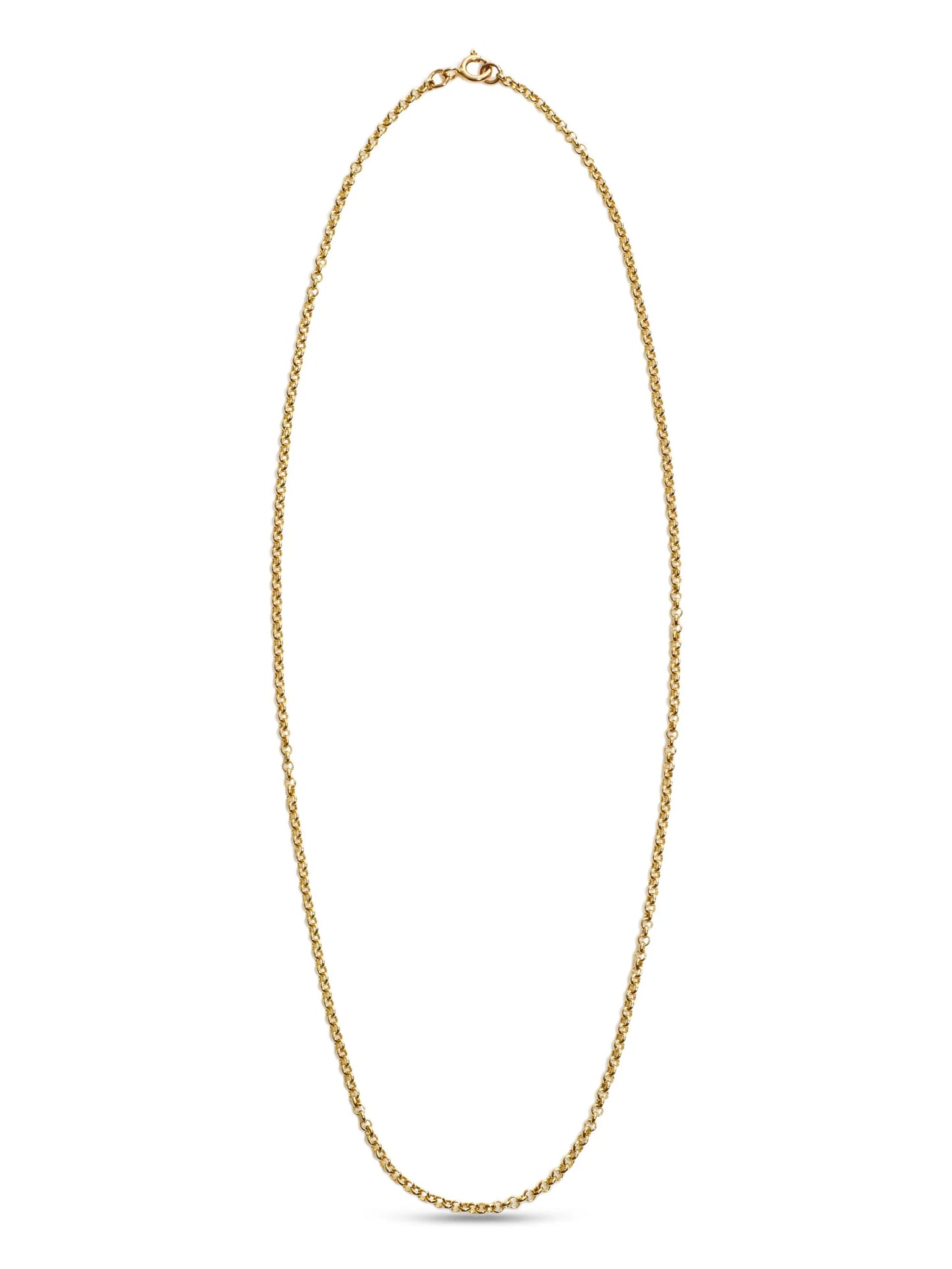14K gold opal chain necklace