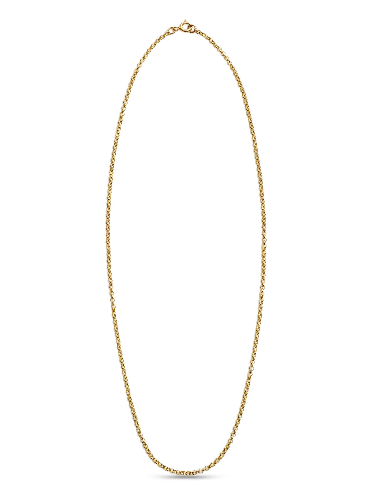 14ct chain necklace with opal pendant