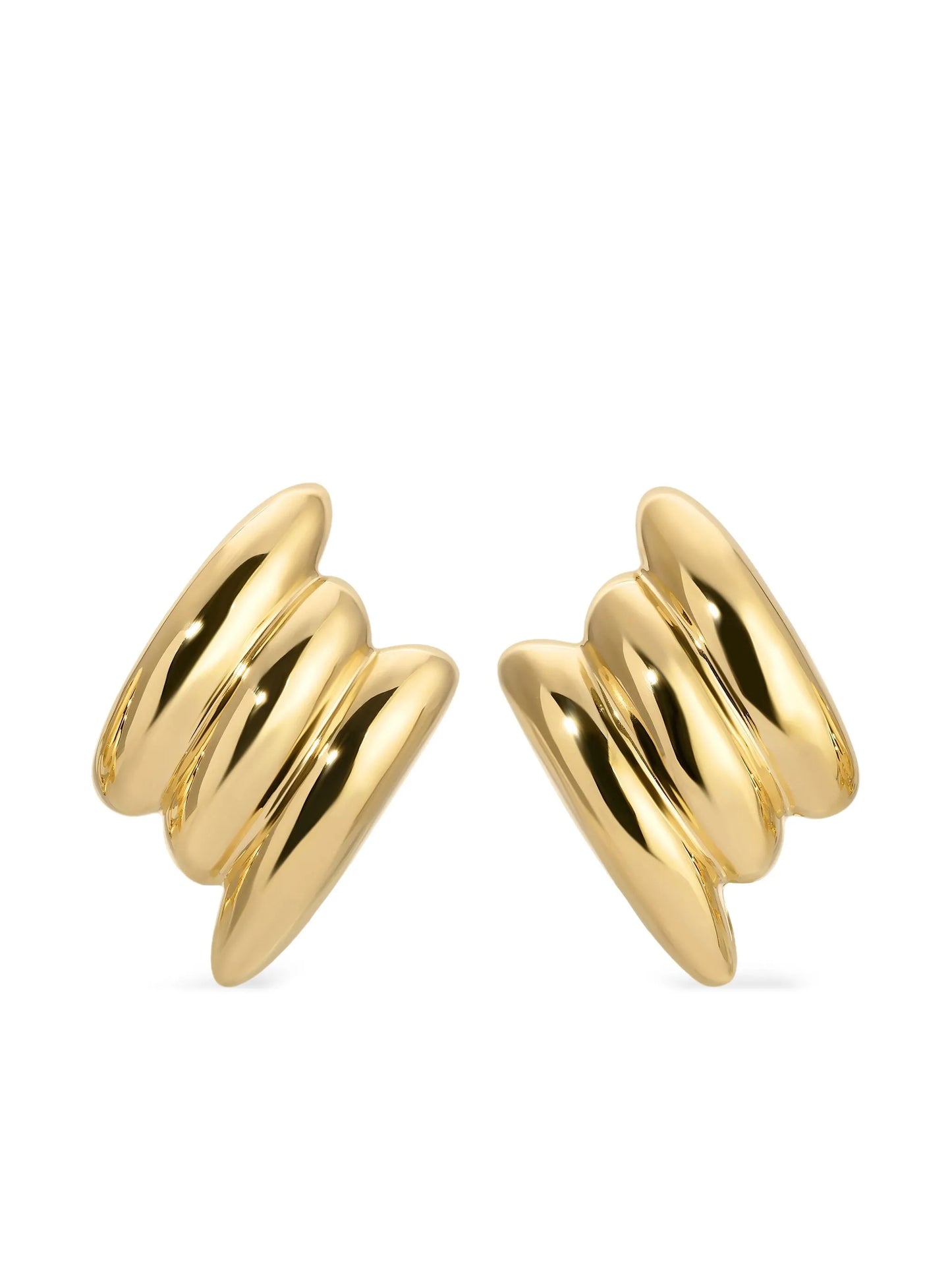 18K yellow gold Claire earrings