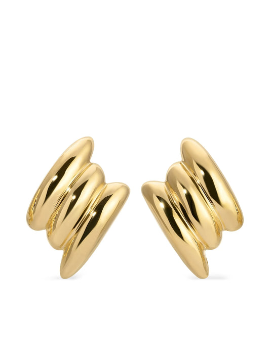 18K yellow gold Claire earrings
