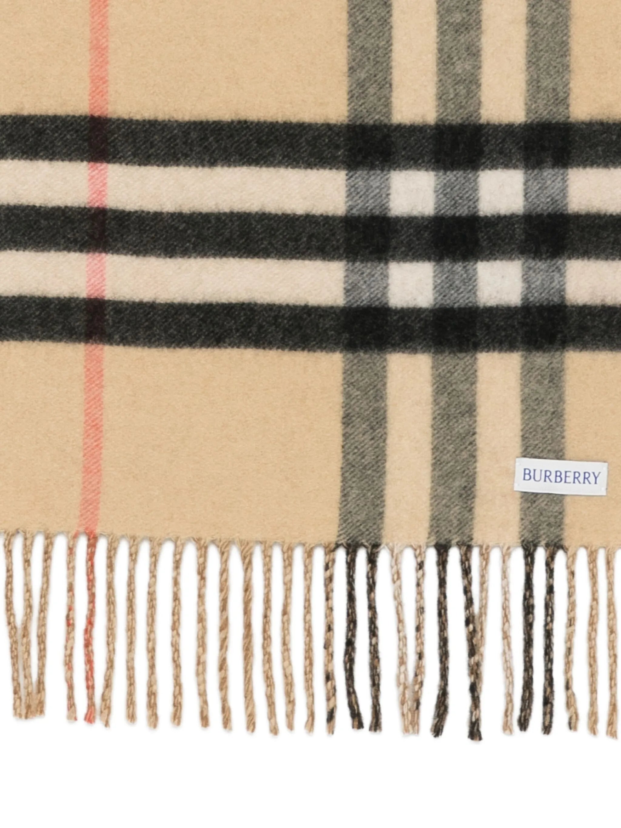 double-sided cashmere scarf