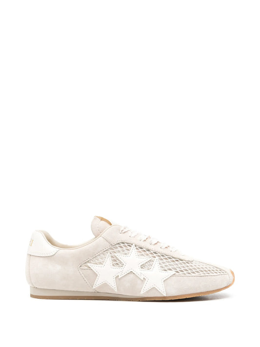 mesh pacific flat sneakers