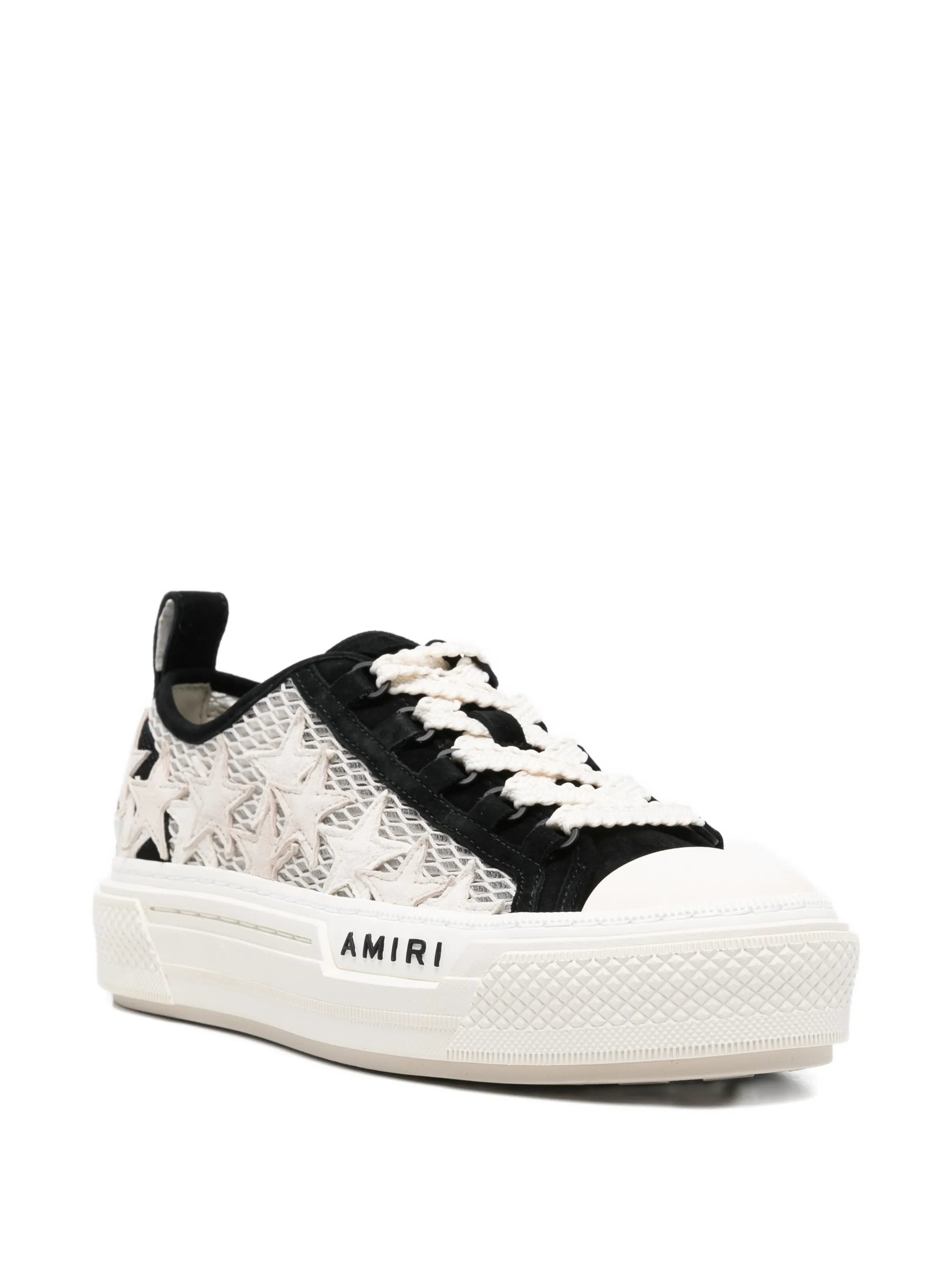 mesh stars court sneakers