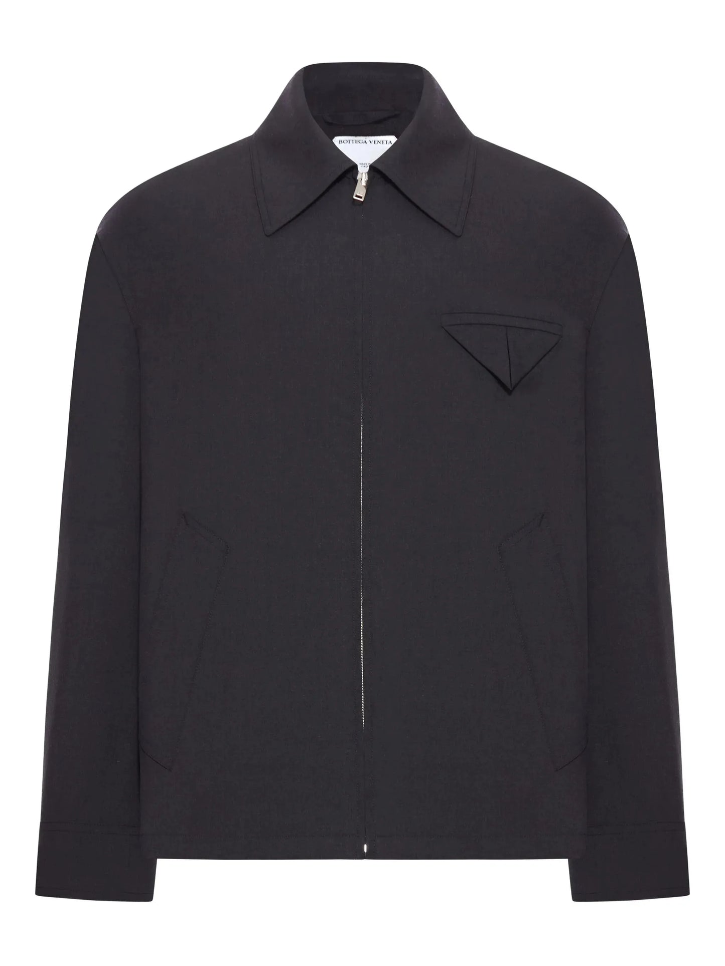 classic collar wool jacket