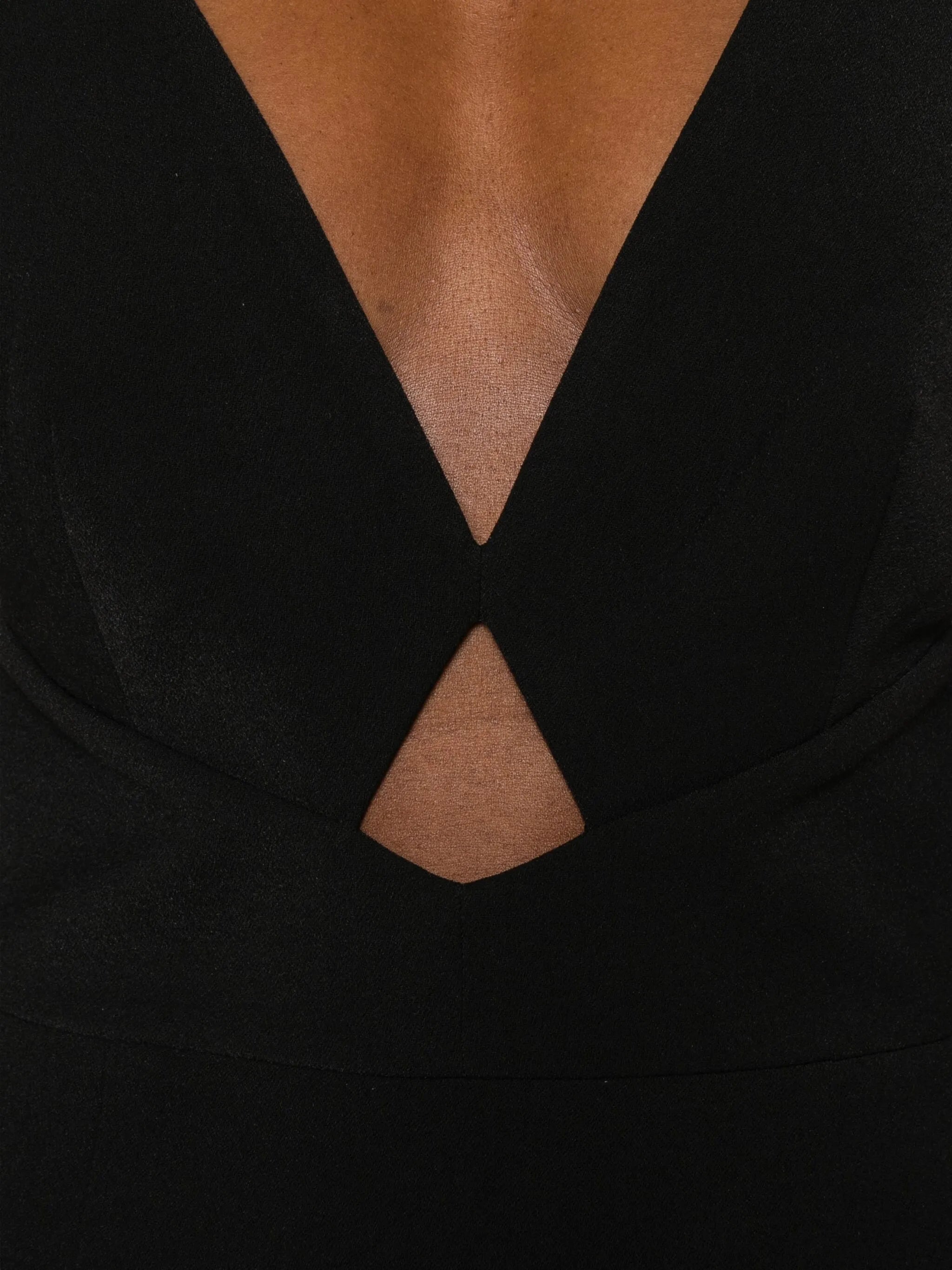 Milly cross-back maxi dress