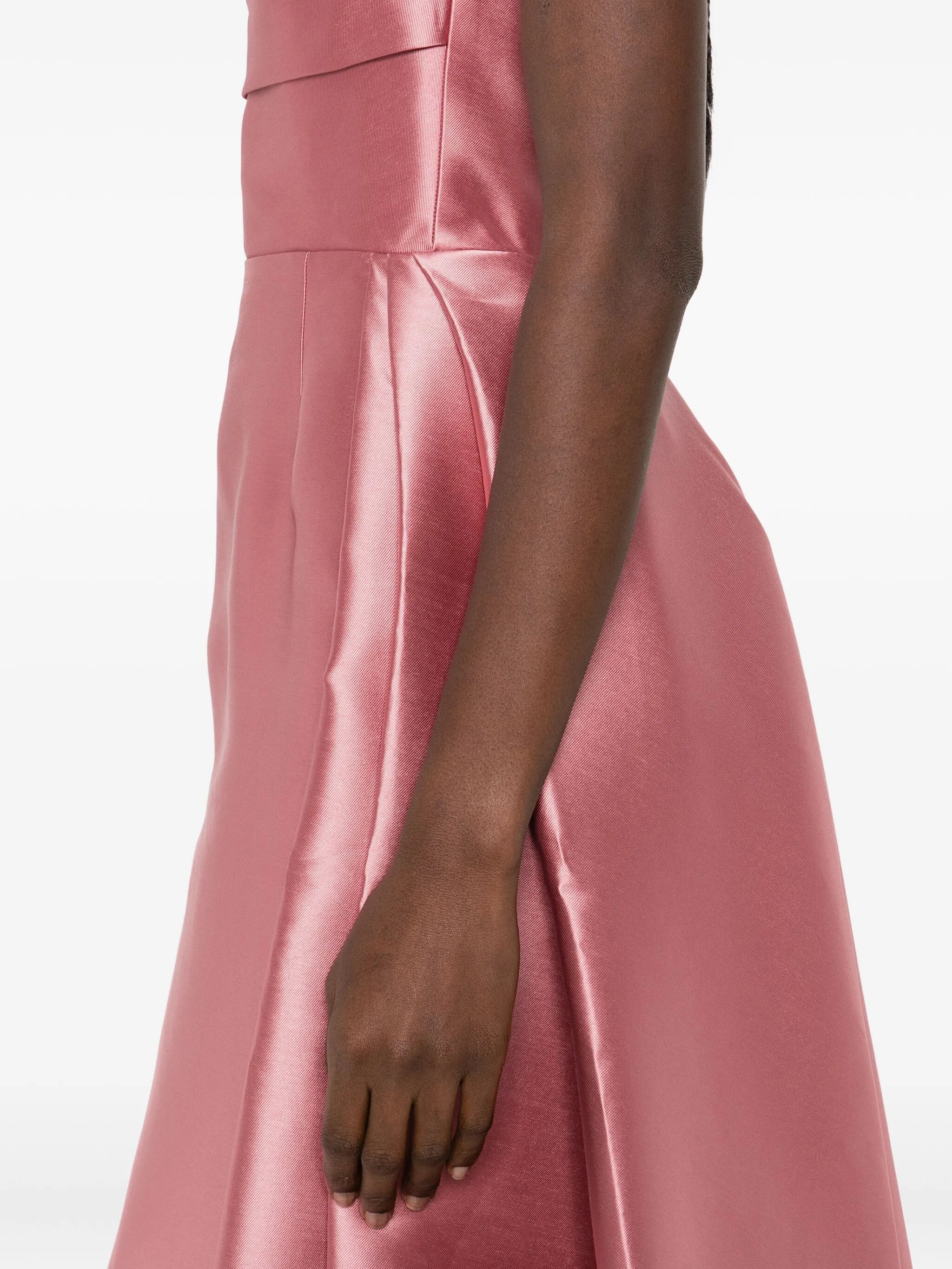 Tiffany strapless maxi dress