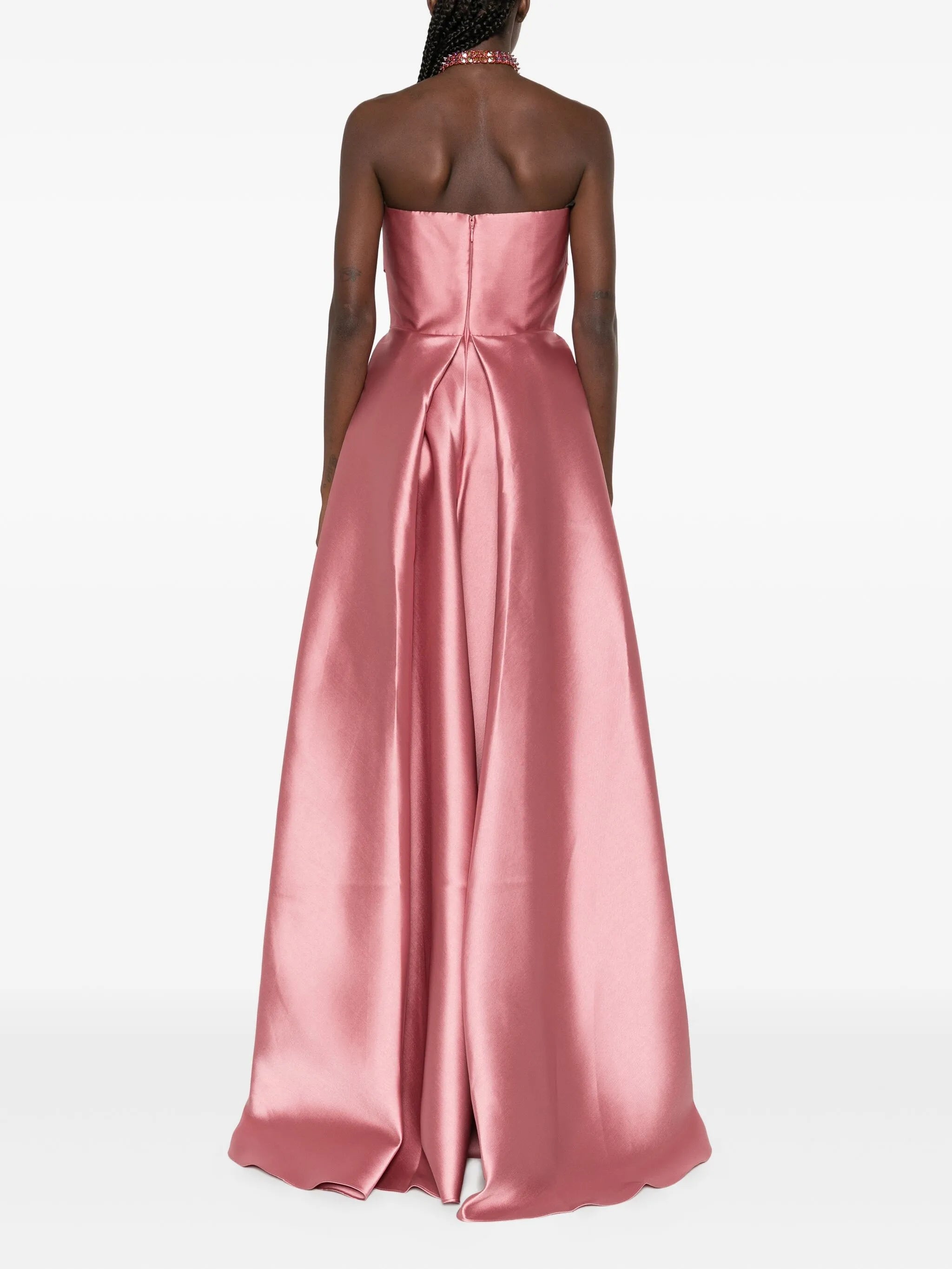 Tiffany strapless maxi dress