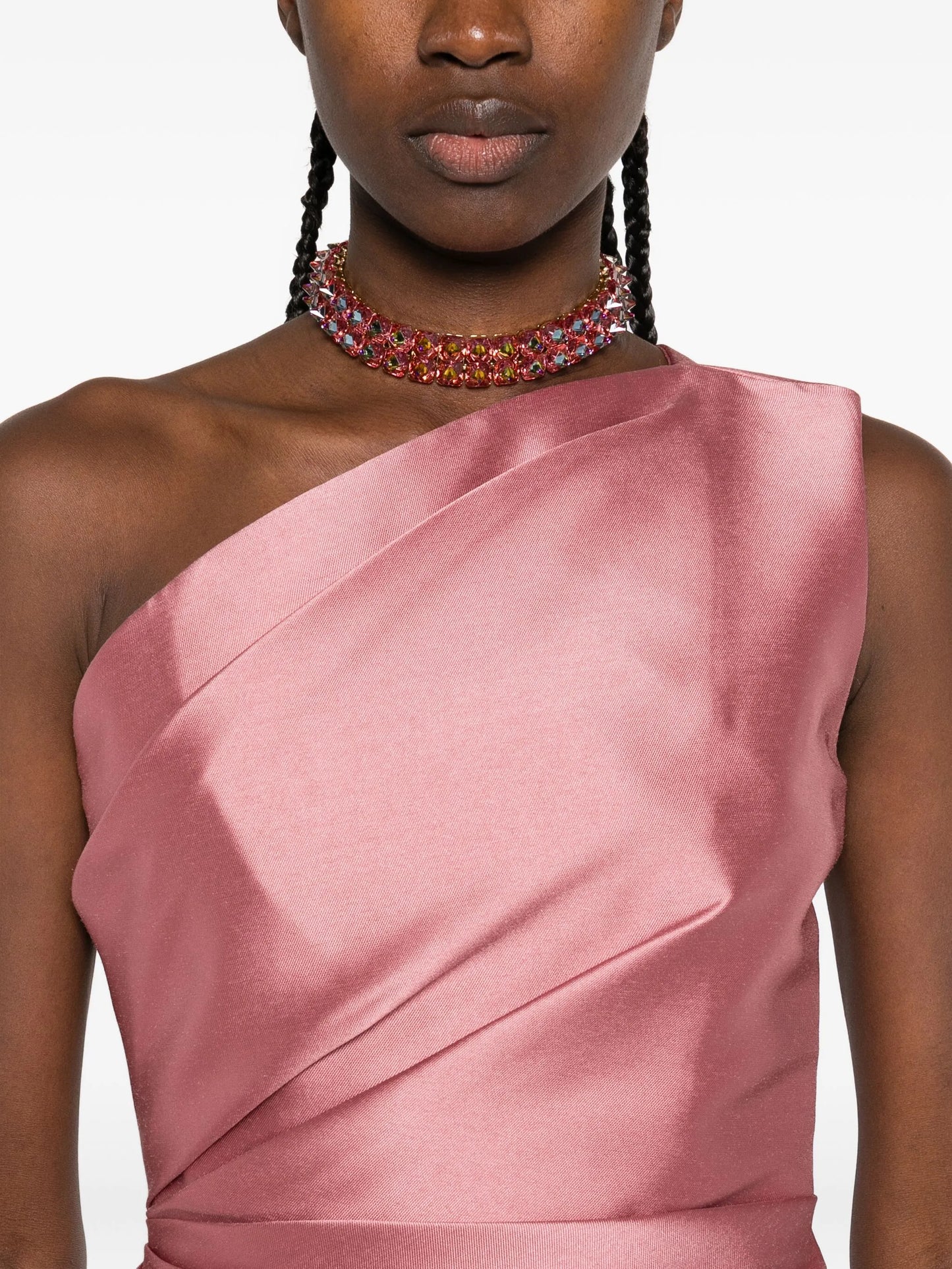 Kira one-shoulder maxi dress