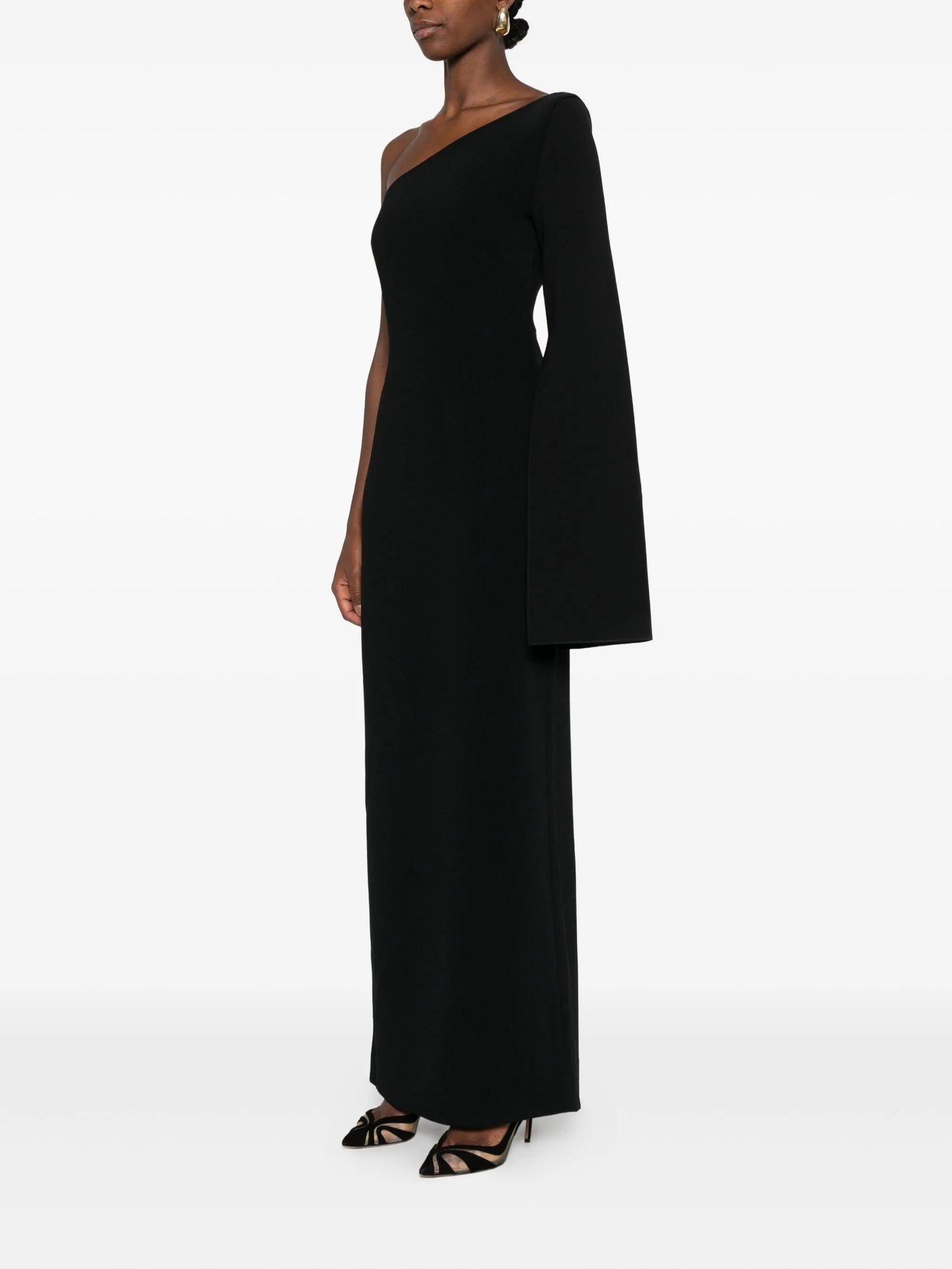 Alina one-shoulder maxi dress