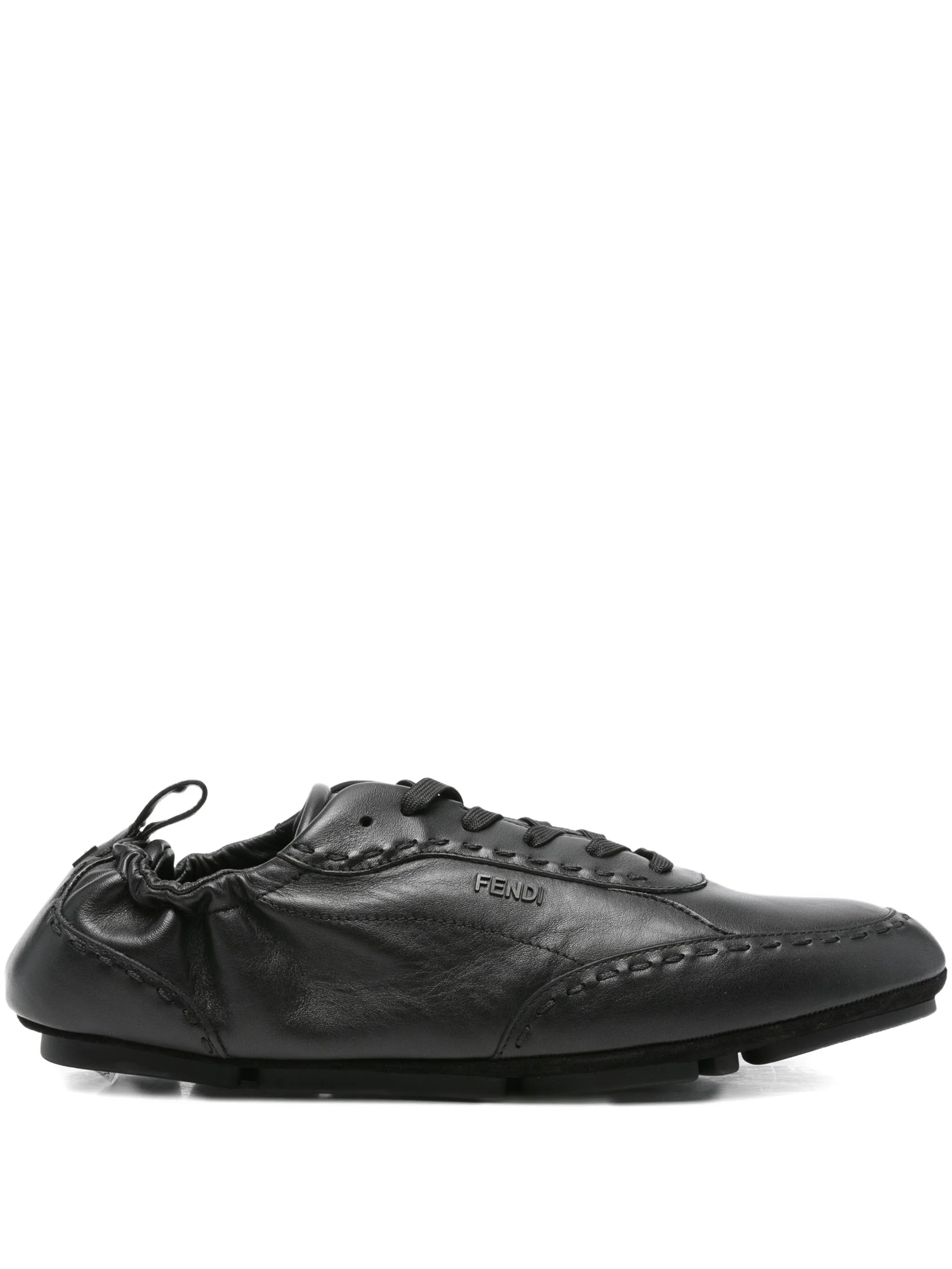 Fit lace-up sneakers