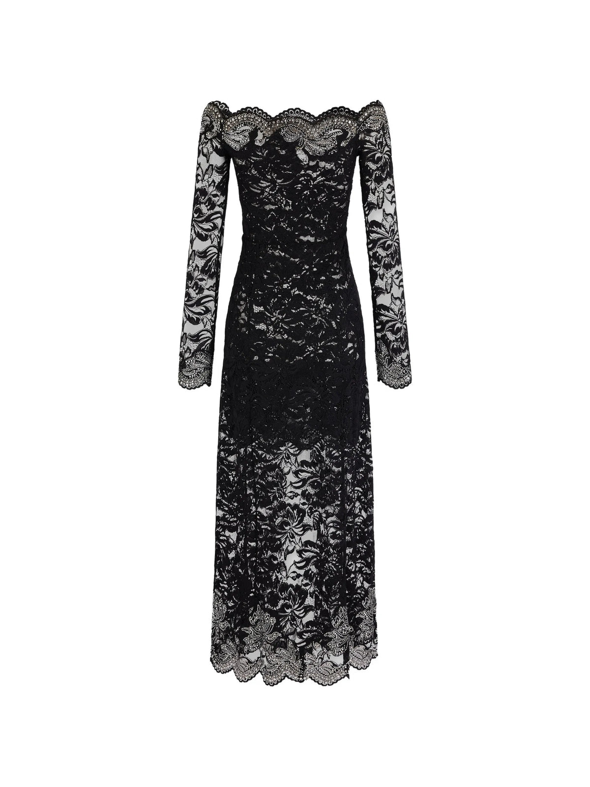 long dress in lace