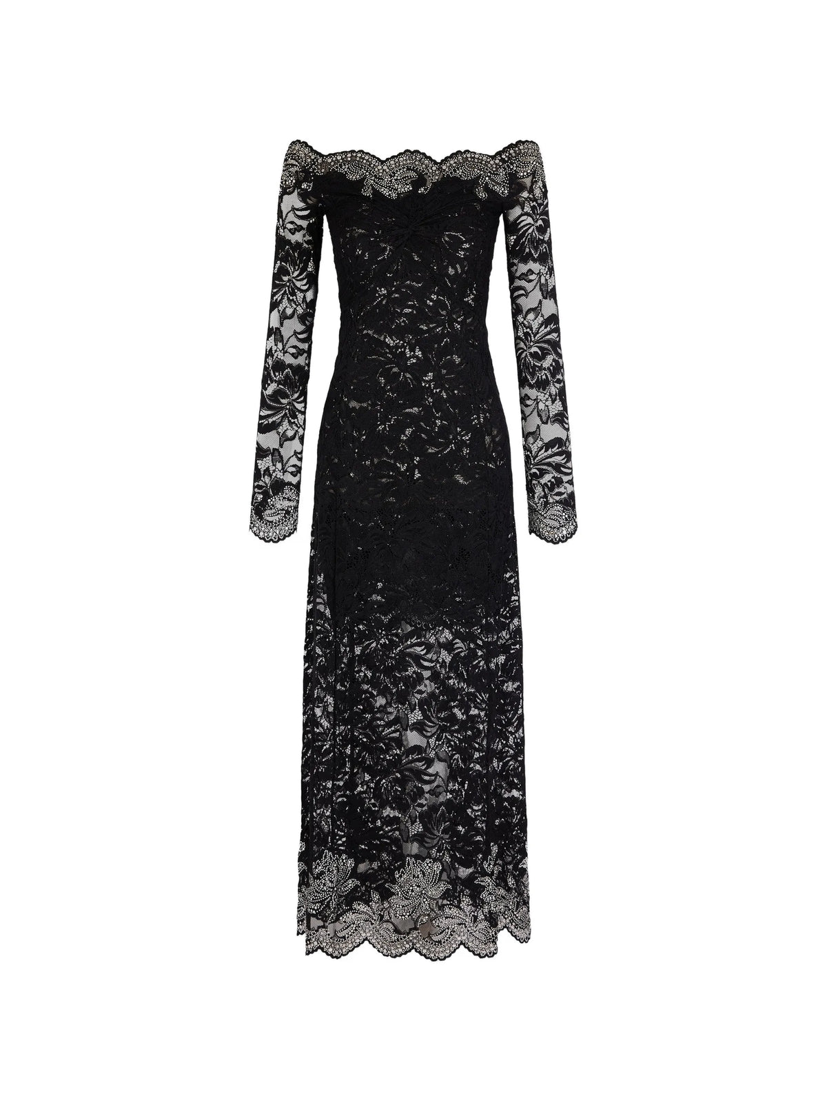 long dress in lace