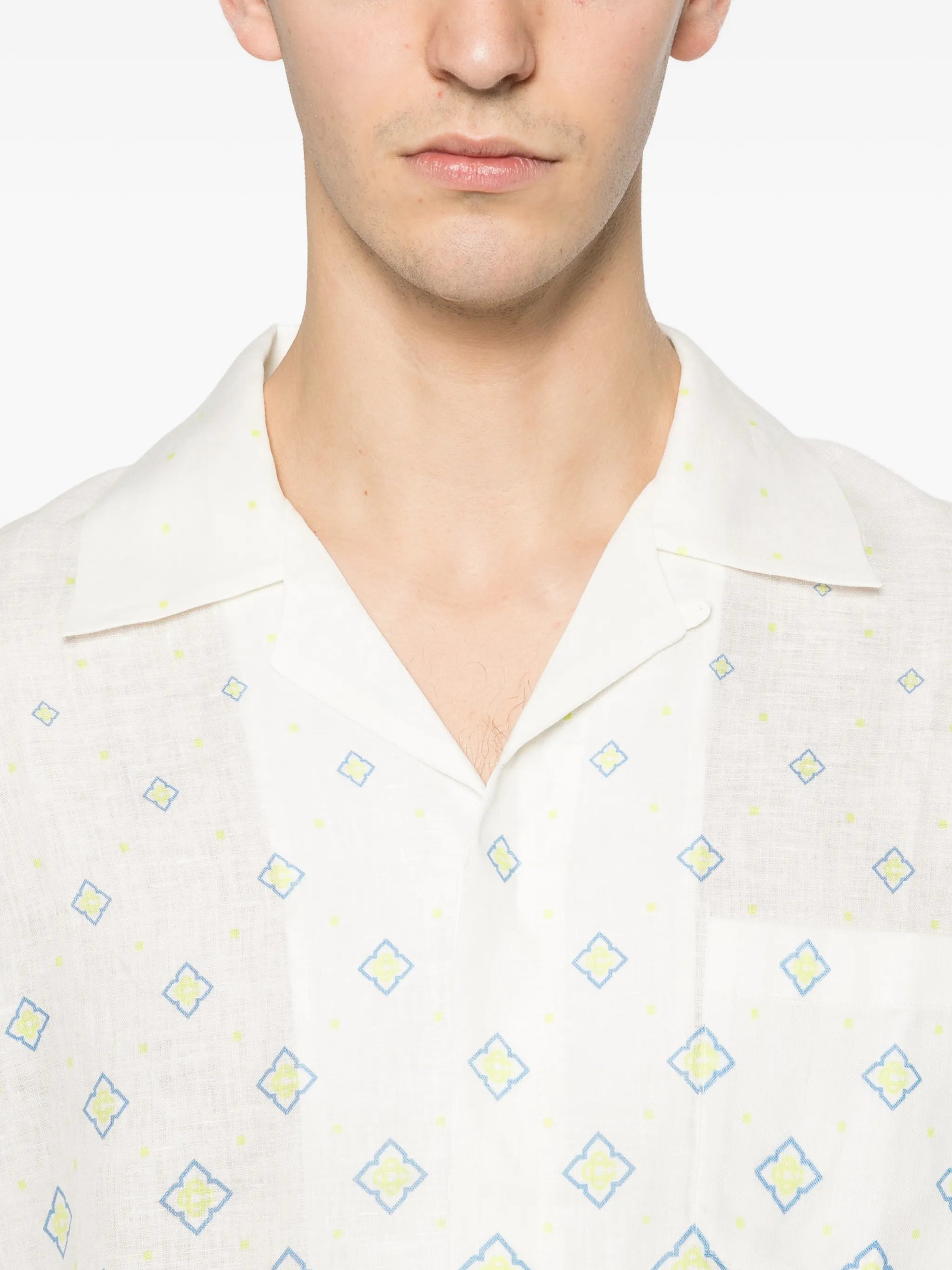 monogram short-sleeve shirt