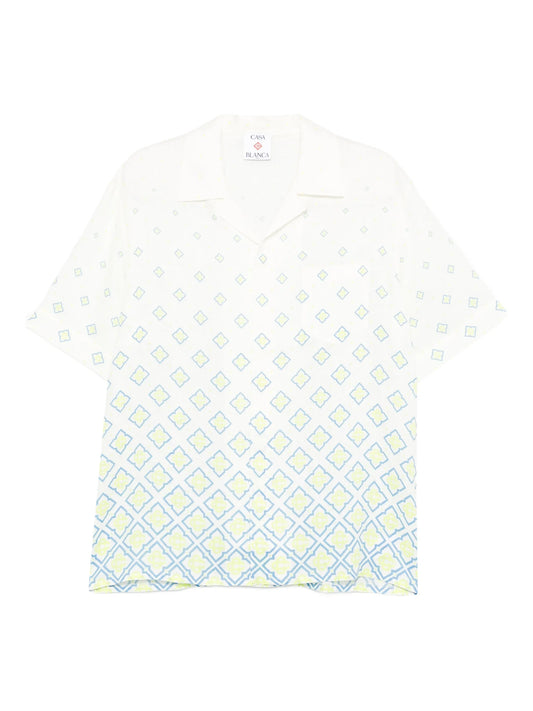 monogram short-sleeve shirt