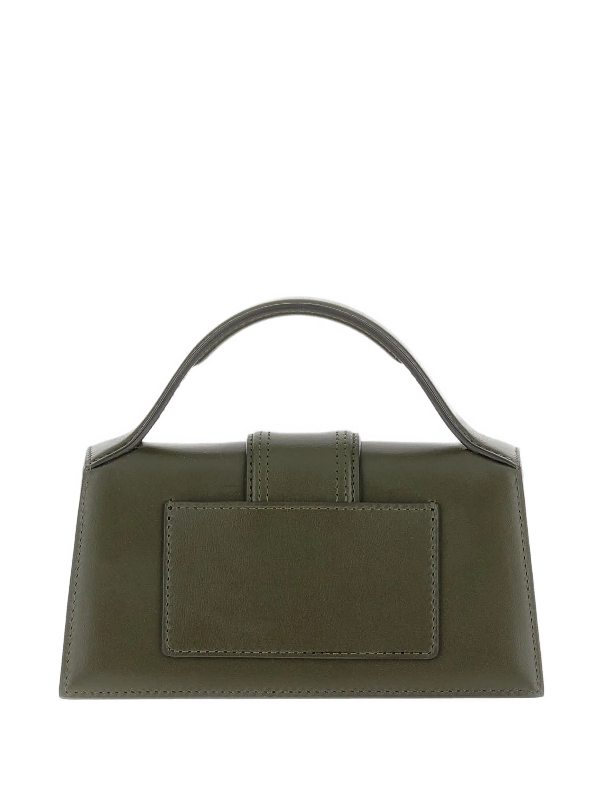 leather top-handle shoulder bag